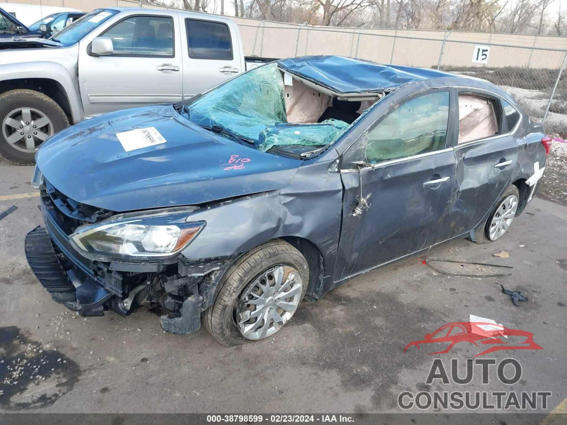 NISSAN SENTRA 2019 - 3N1AB7AP9KY440992