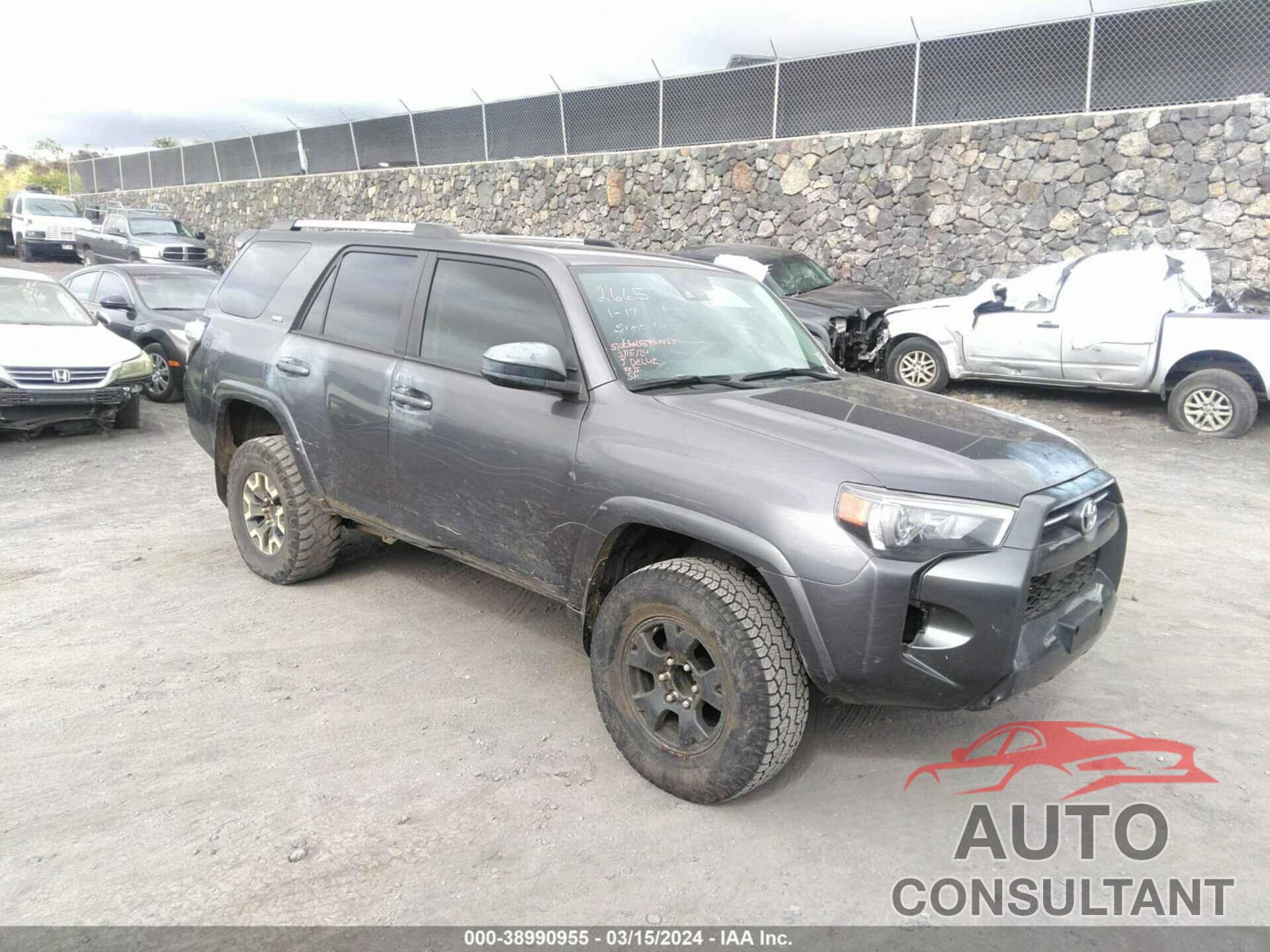 TOYOTA 4RUNNER 2022 - JTEMU5JR2N6000811