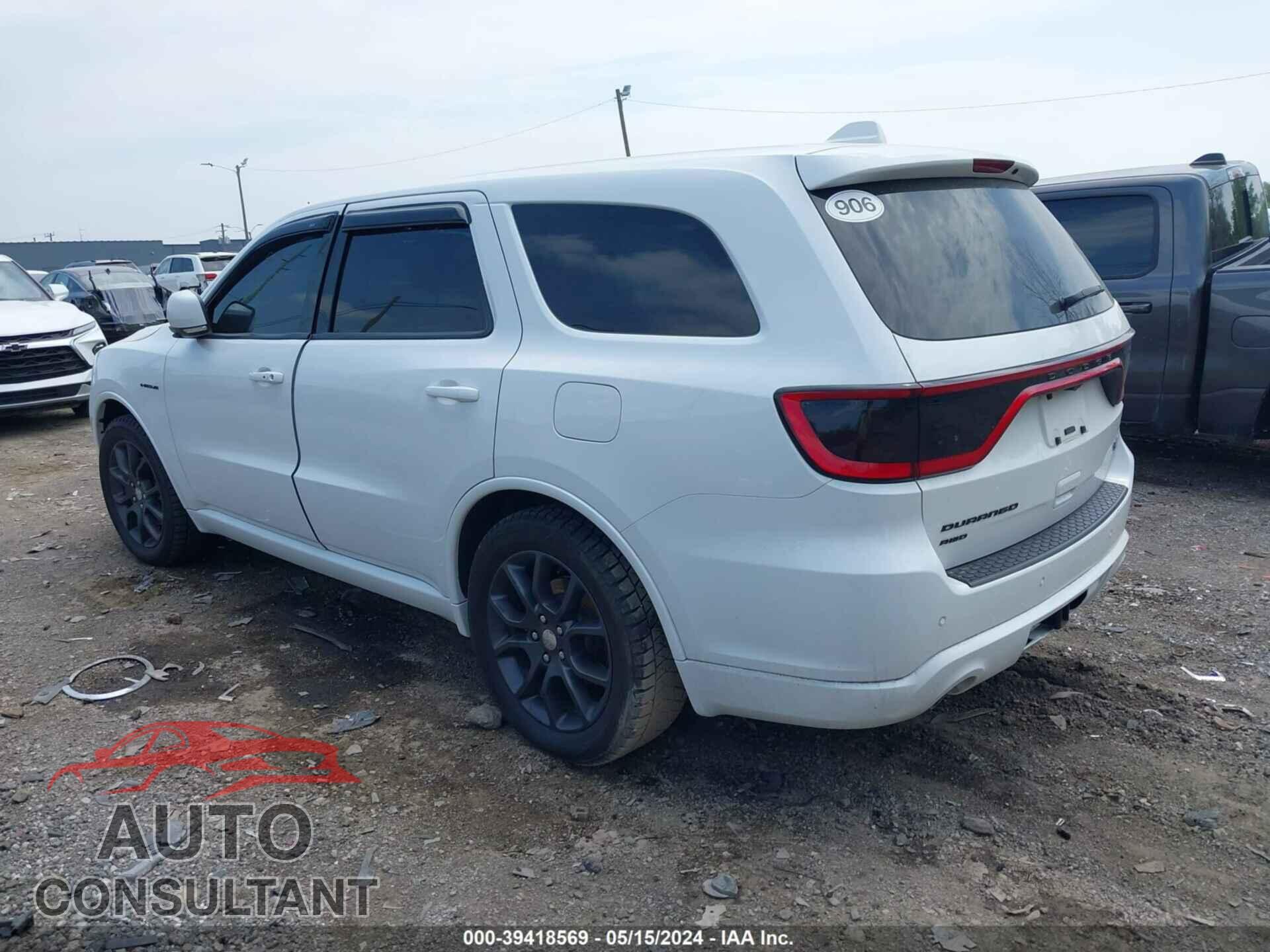 DODGE DURANGO 2017 - 1C4SDJCT6HC643598