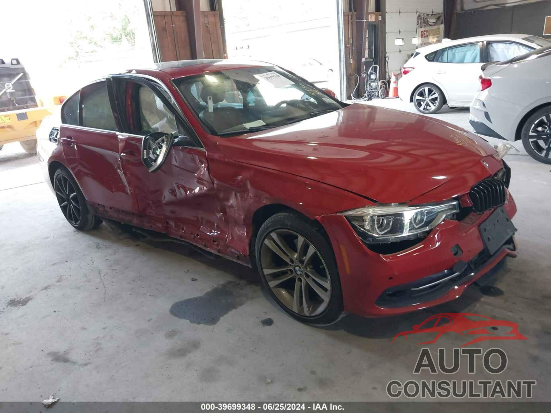 BMW 330I 2017 - WBA8D9G34HNU64500