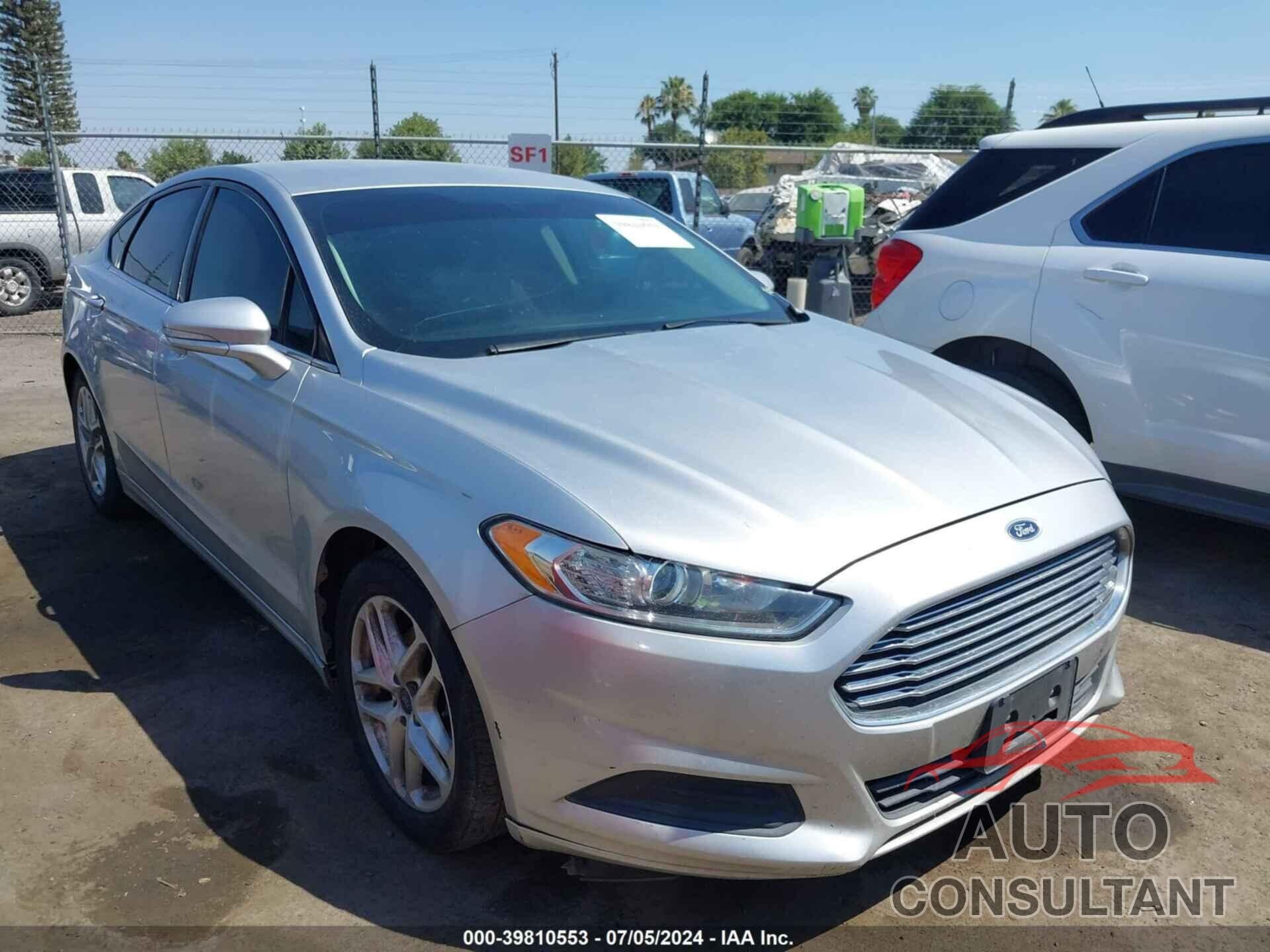 FORD FUSION 2013 - 3FA6P0H76DR345245
