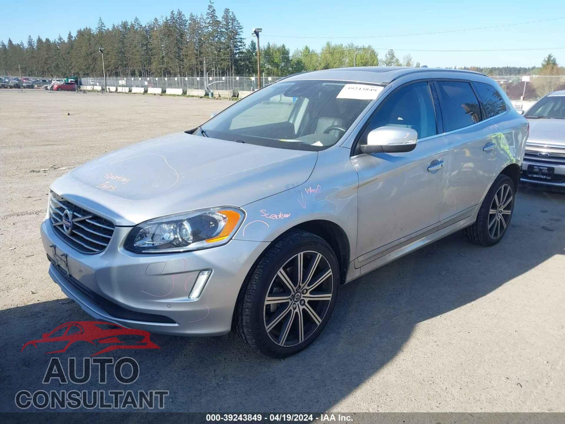 VOLVO XC60 2017 - YV449MRU1H2165928