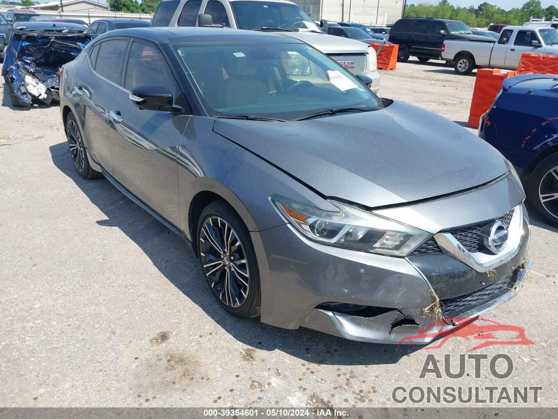 NISSAN MAXIMA 2016 - 1N4AA6APXGC422467