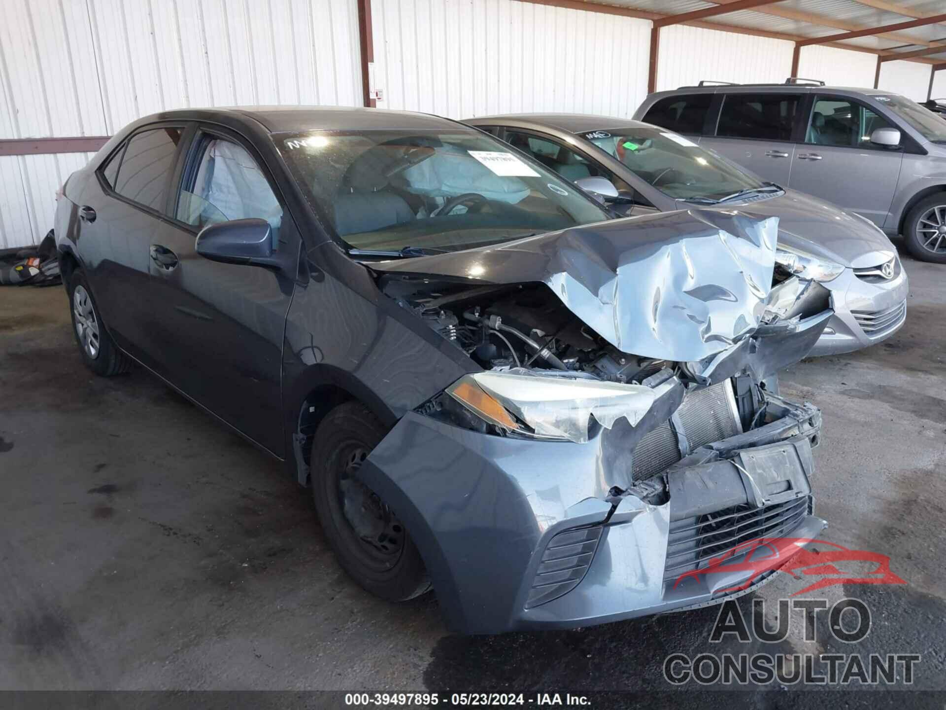 TOYOTA COROLLA 2016 - 2T1BURHE7GC552175
