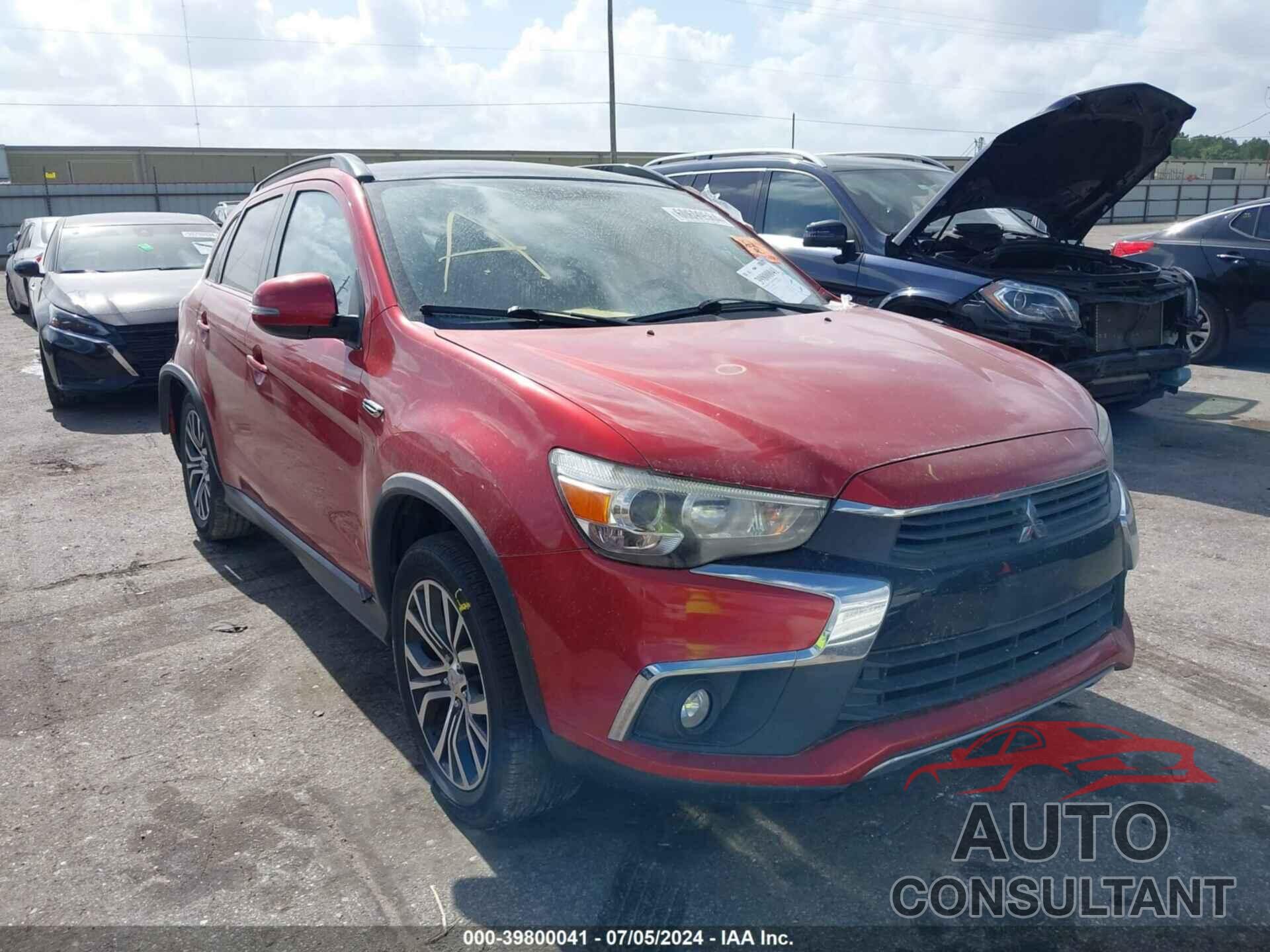 MITSUBISHI OUTLANDER SPORT 2016 - JA4AP4AW2GZ026965