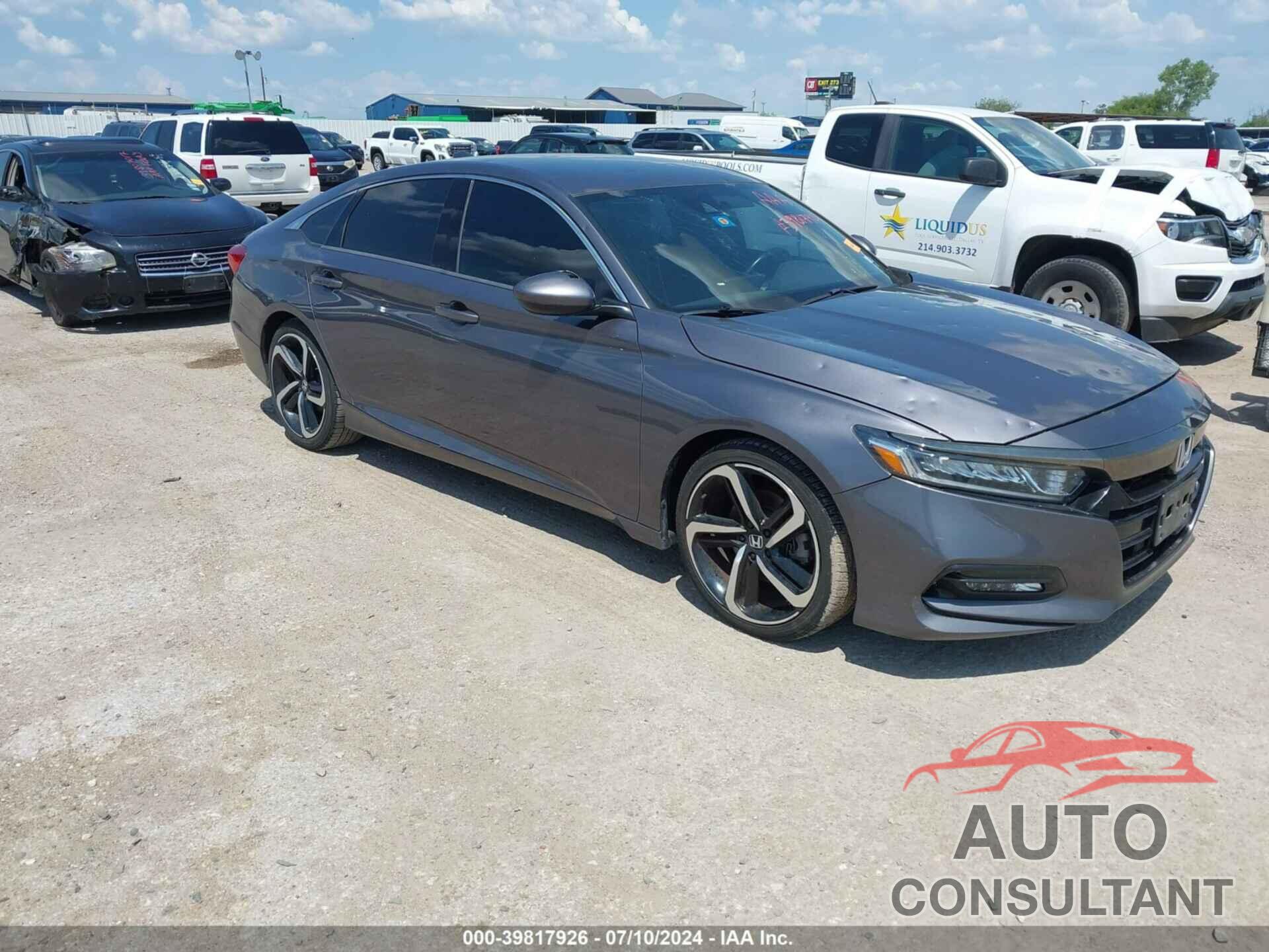 HONDA ACCORD 2018 - 1HGCV1F34JA184698