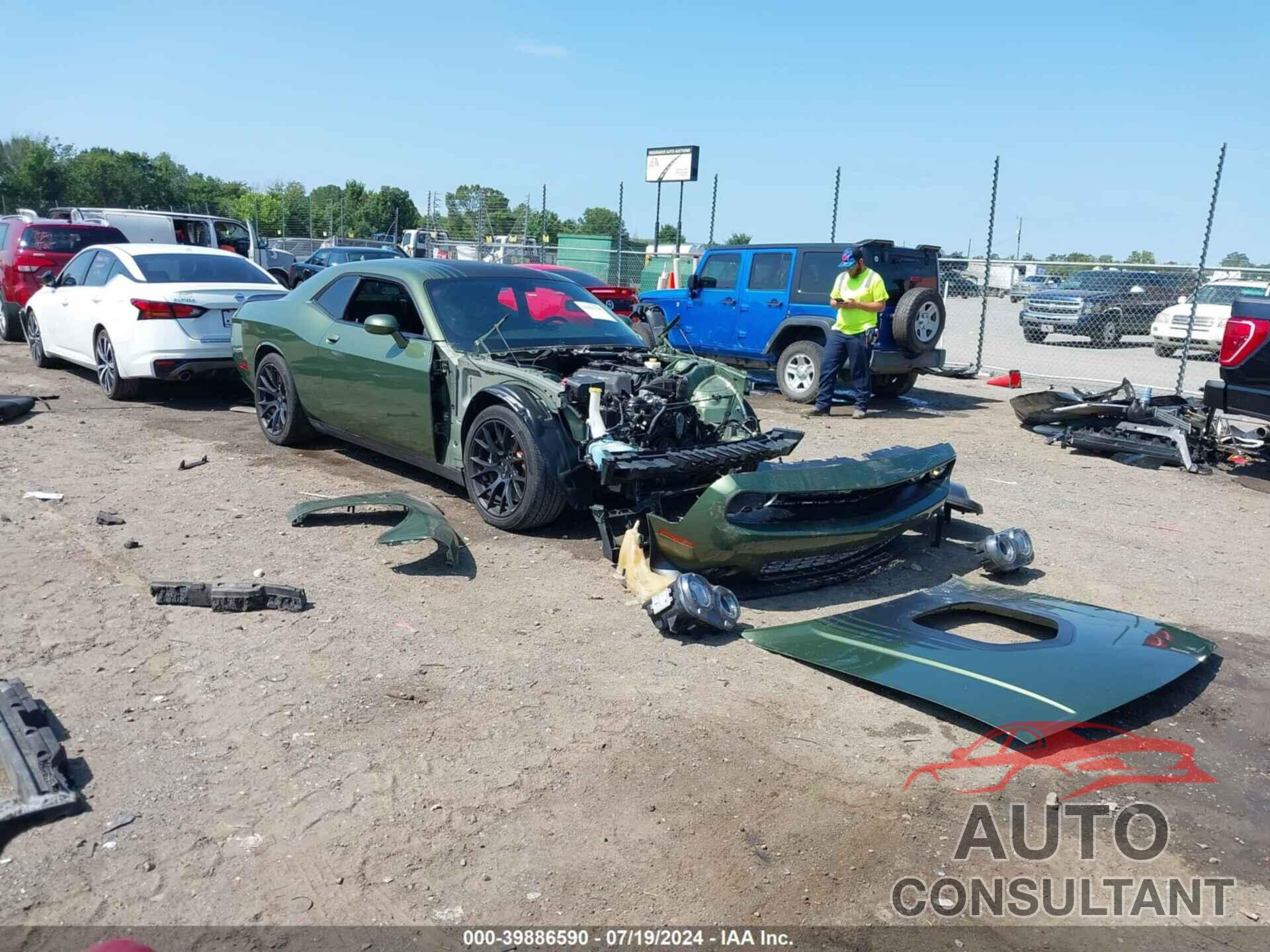 DODGE CHALLENGER 2018 - 2C3CDZFJ6JH175327