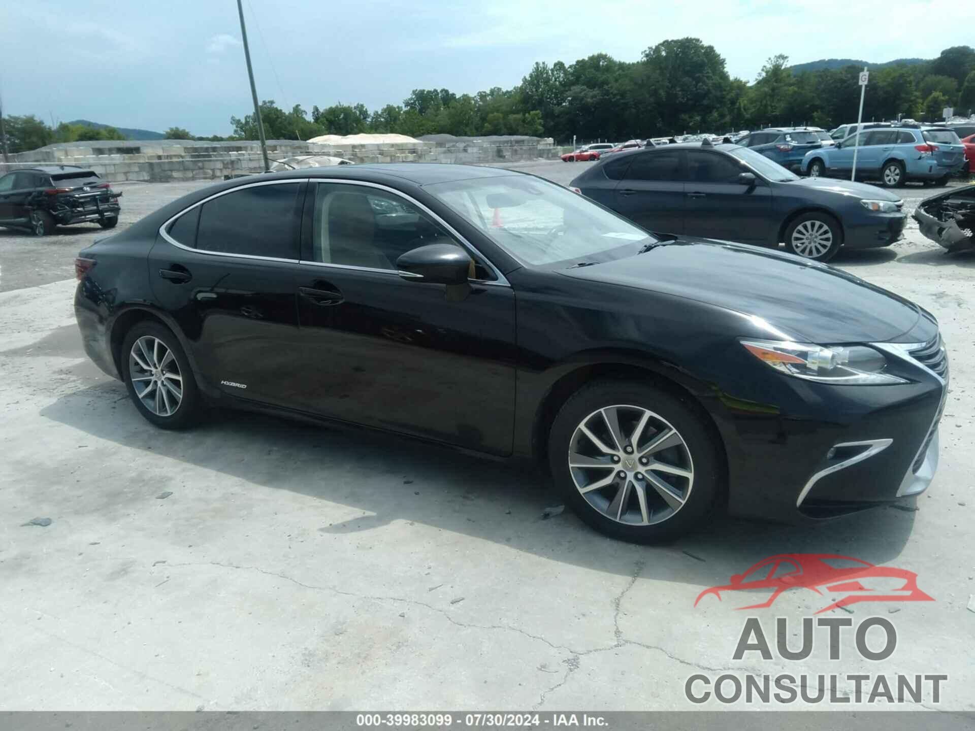 LEXUS ES 300H 2017 - JTHBW1GG9H2140546