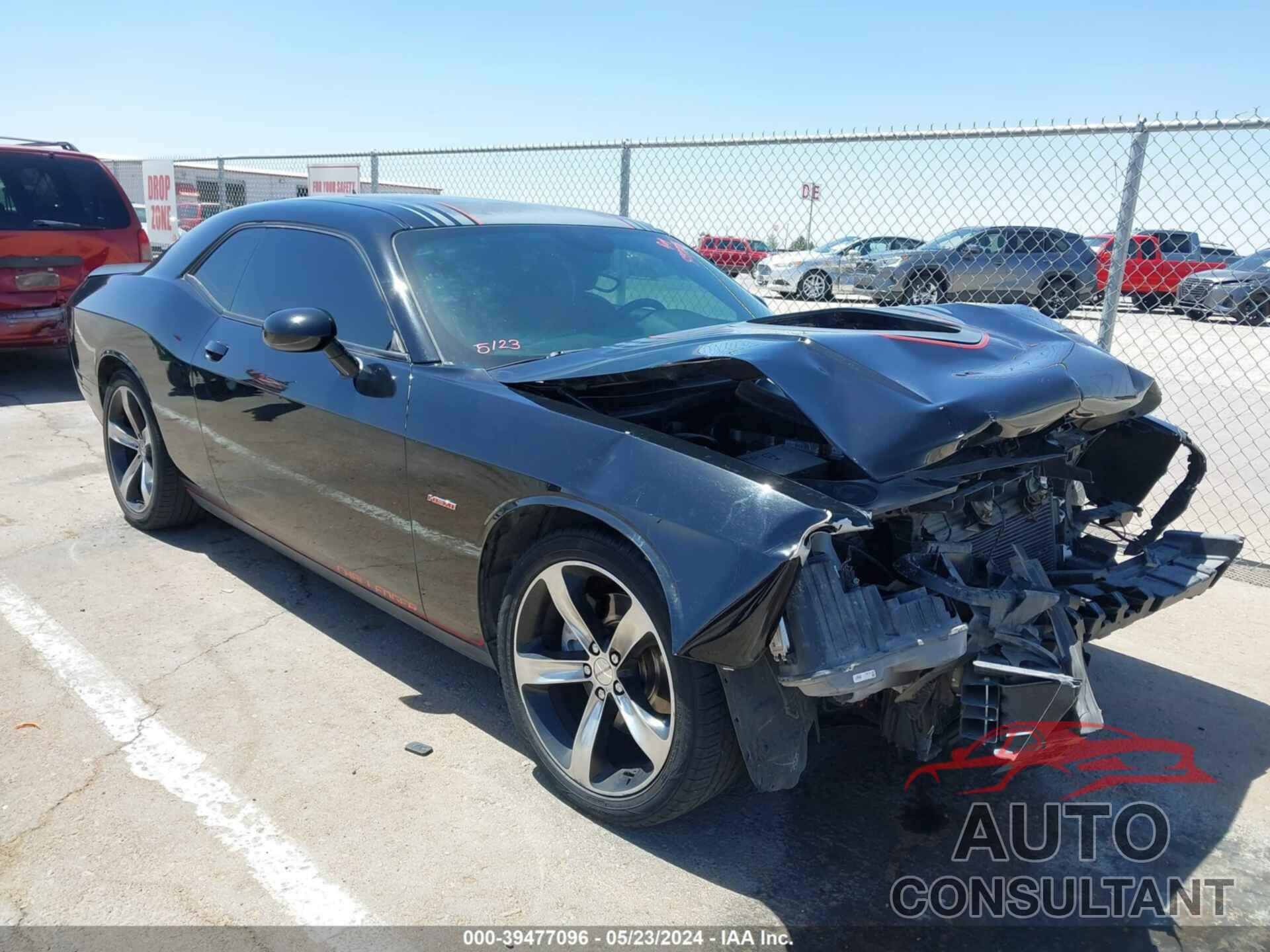 DODGE CHALLENGER 2016 - 2C3CDZBT6GH162531