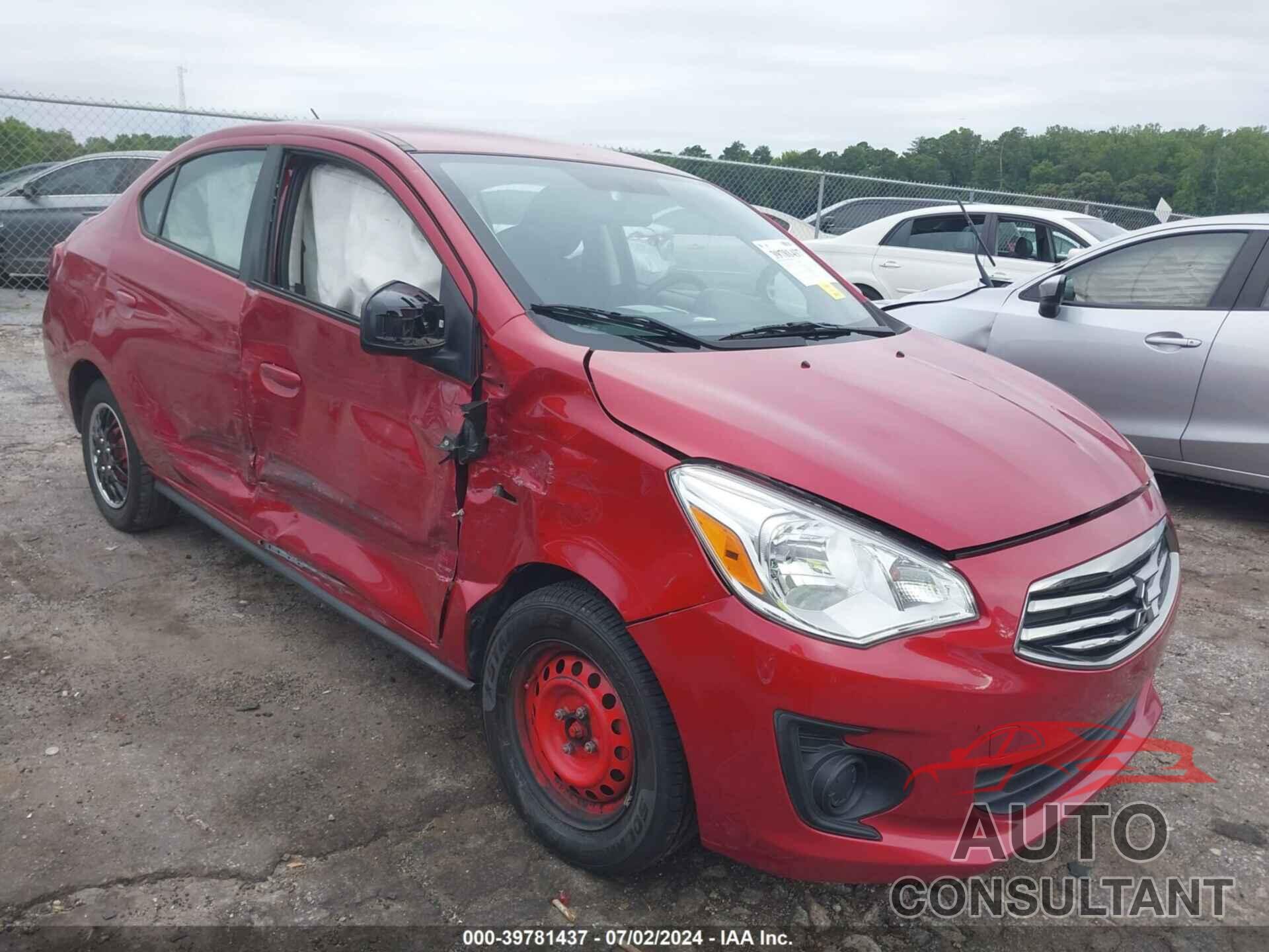 MITSUBISHI MIRAGE G4 2019 - ML32F3FJ2KHF18131