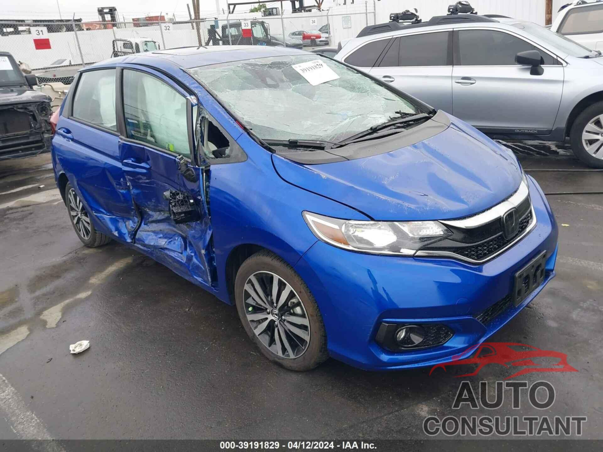 HONDA FIT 2019 - 3HGGK5H81KM741985