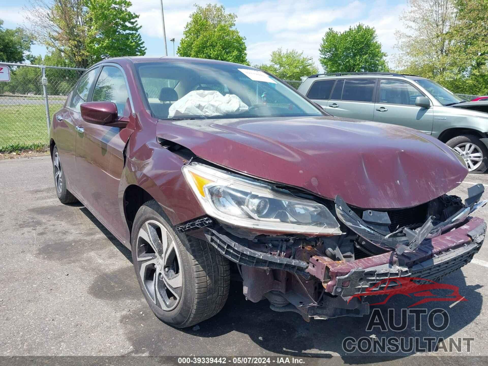HONDA ACCORD 2017 - 1HGCR2F37HA063992