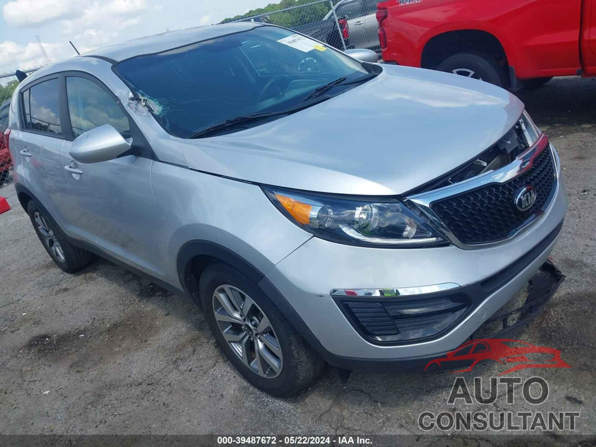 KIA SPORTAGE 2016 - KNDPB3AC0G7872439