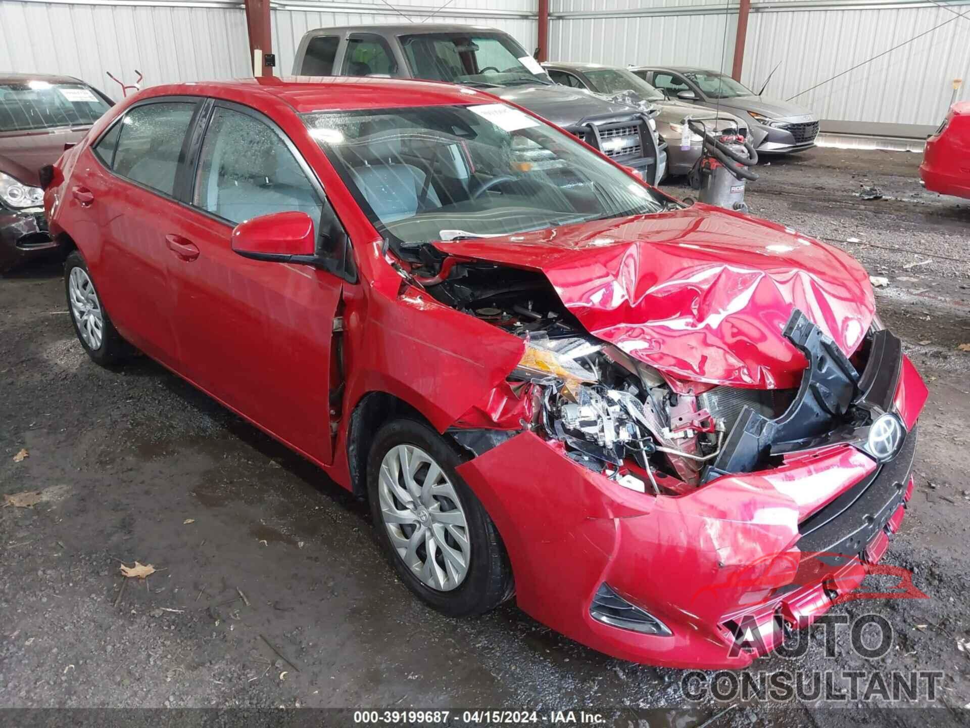 TOYOTA COROLLA 2017 - 2T1BURHE7HC845012