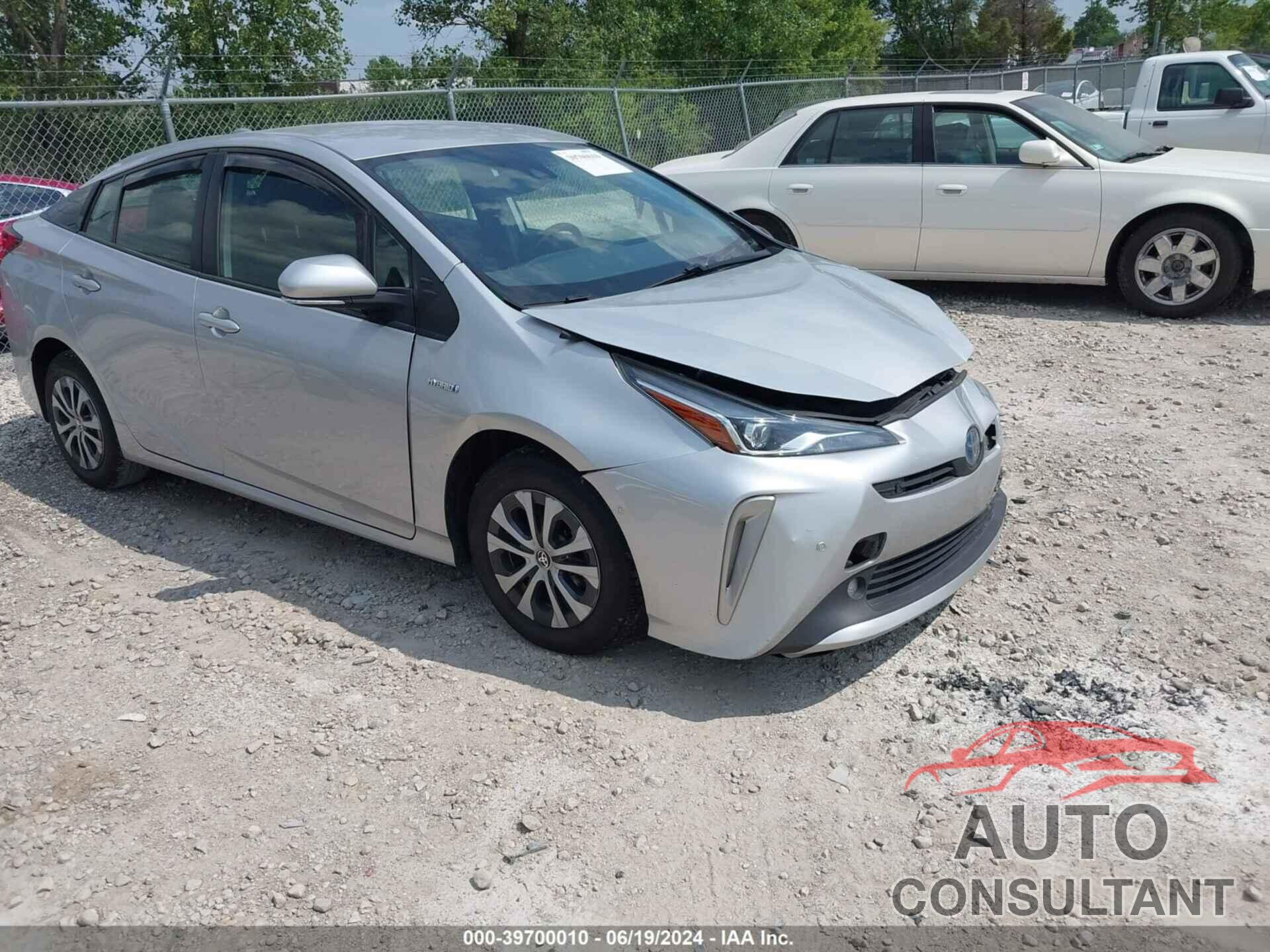 TOYOTA PRIUS 2021 - JTDL9MFU1M3024672