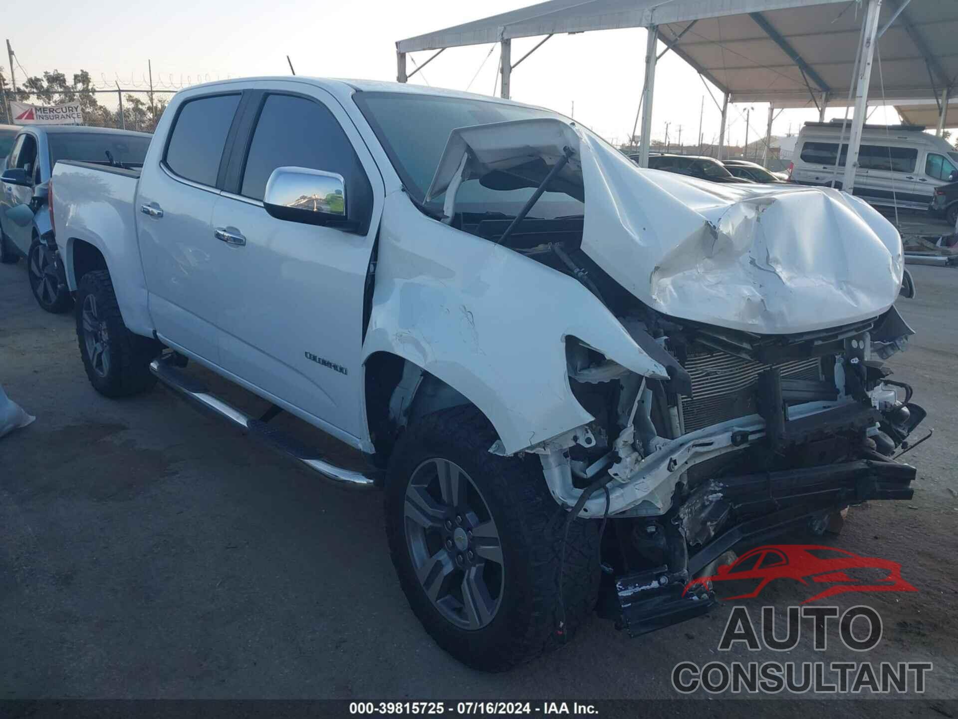 CHEVROLET COLORADO 2016 - 1GCGSCE39G1298386