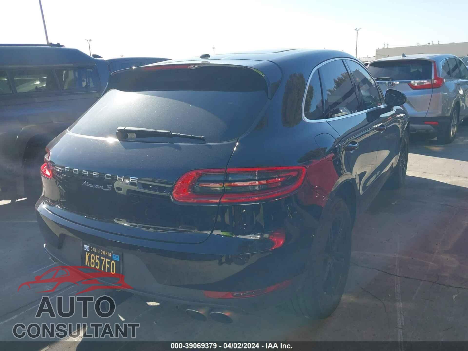 PORSCHE MACAN 2017 - WP1AB2A56HLB19667