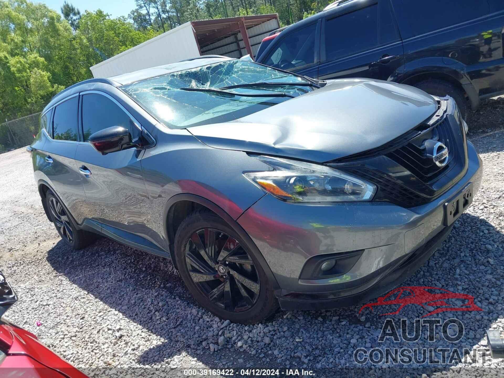 NISSAN MURANO 2018 - 5N1AZ2MG3JN121103