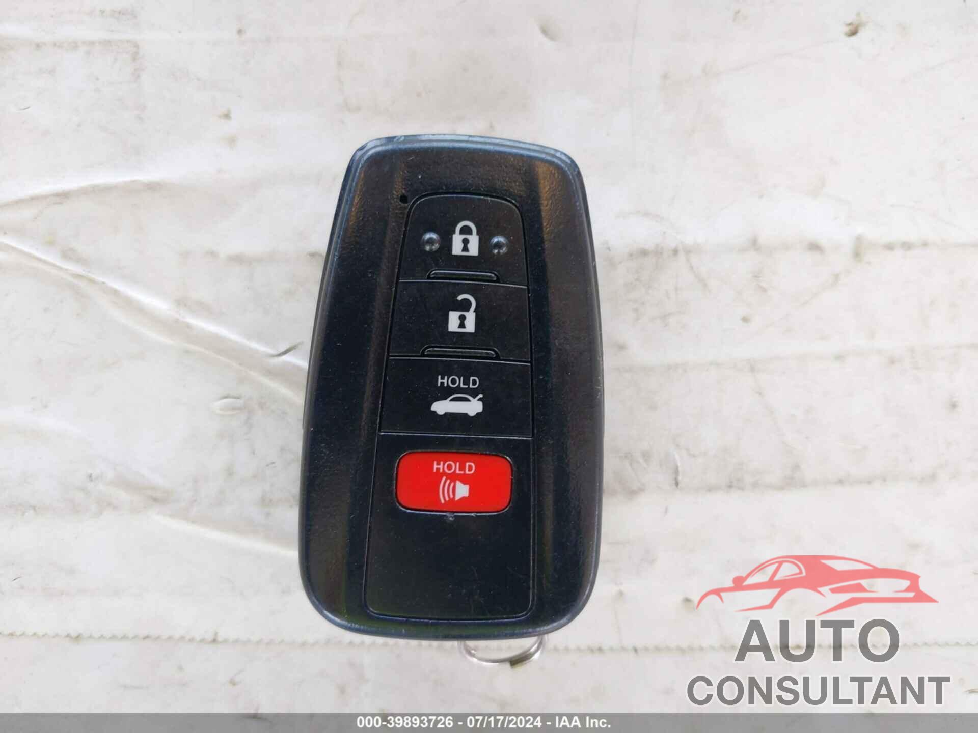TOYOTA CAMRY 2019 - 4T1B11HK3KU169308