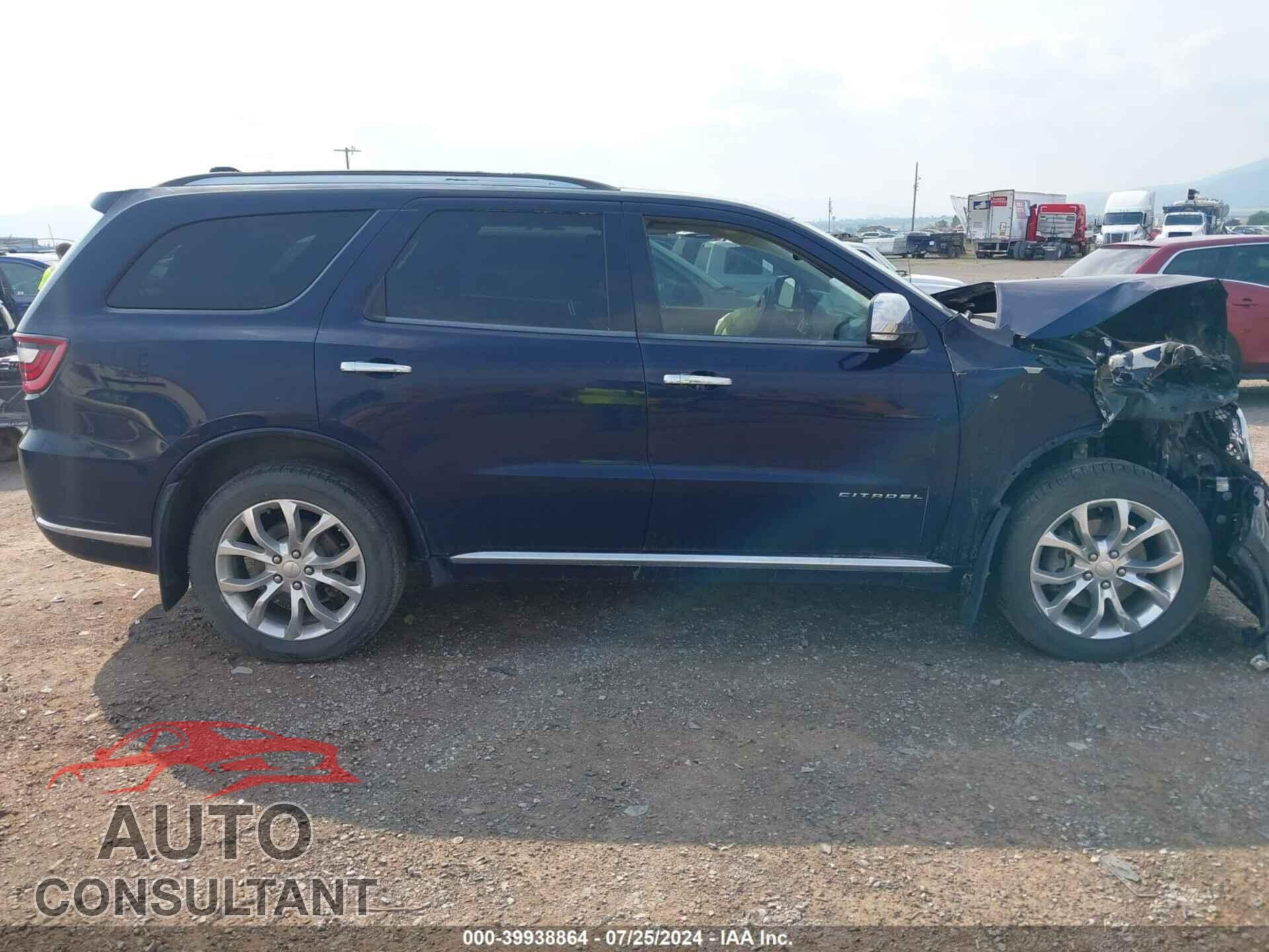DODGE DURANGO 2017 - 1C4SDJET8HC945536