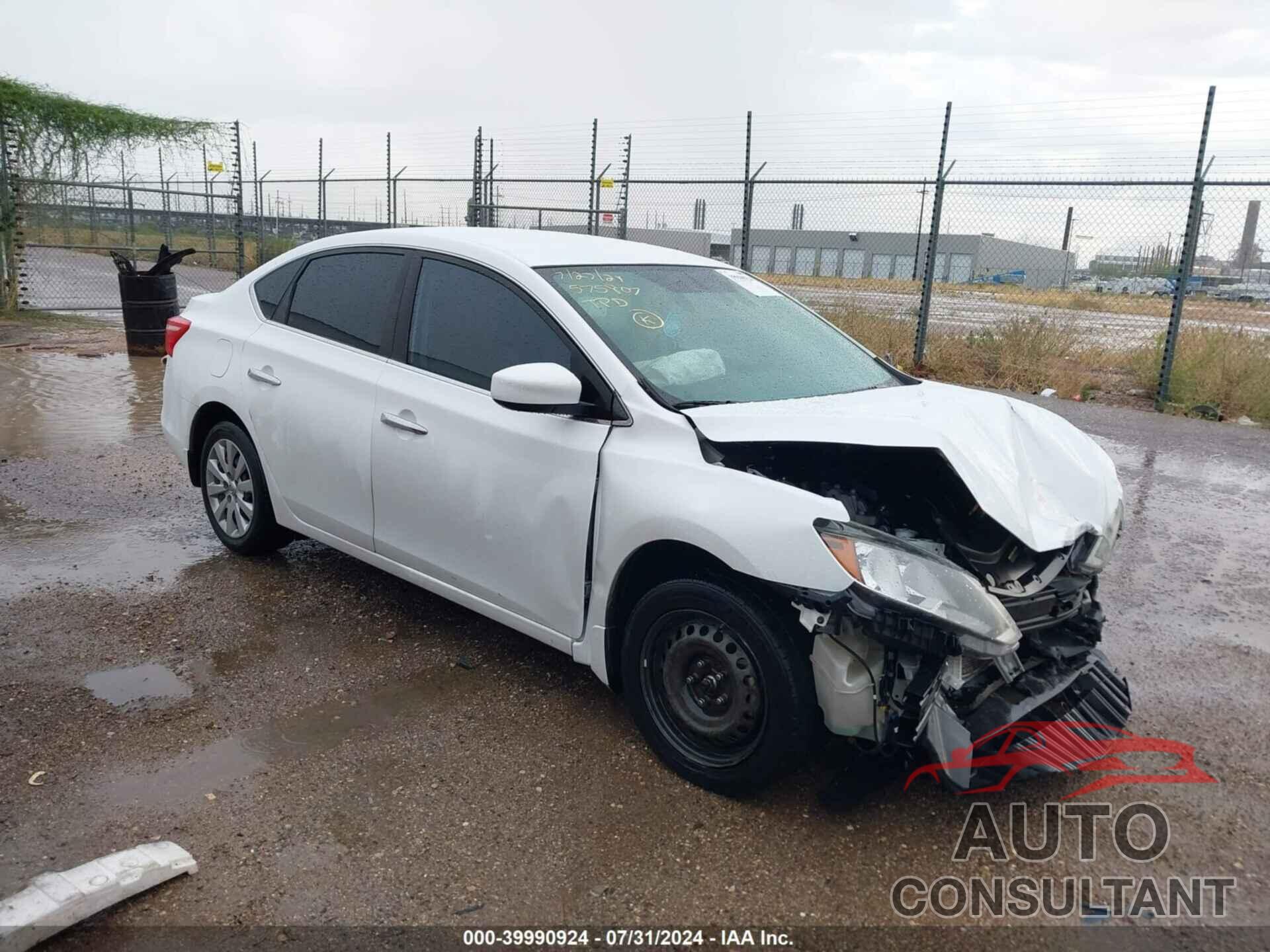 NISSAN SENTRA 2016 - 3N1AB7AP8GY254464