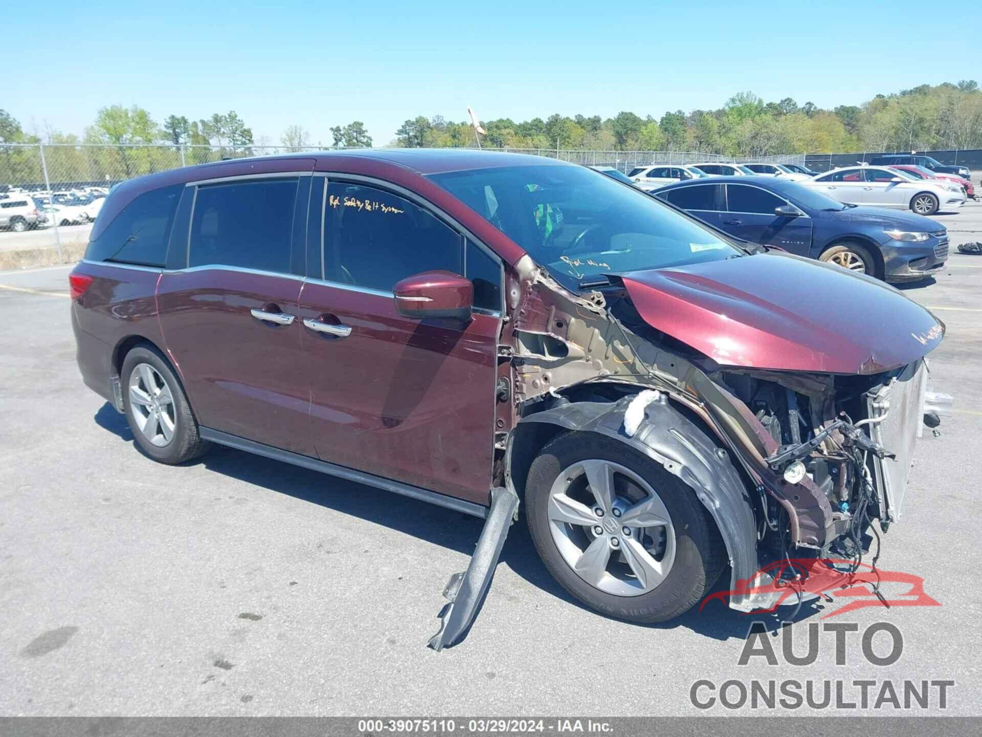 HONDA ODYSSEY 2019 - 5FNRL6H75KB104541