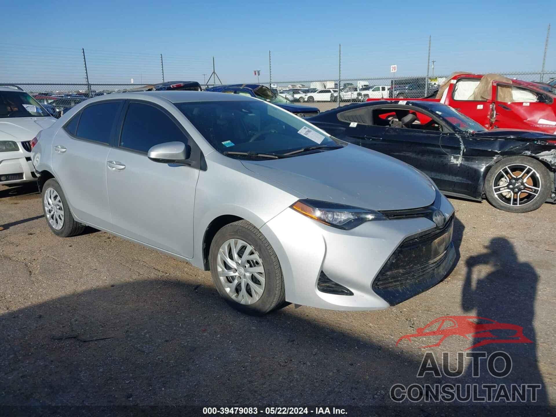 TOYOTA COROLLA 2017 - 2T1BURHE5HC818116