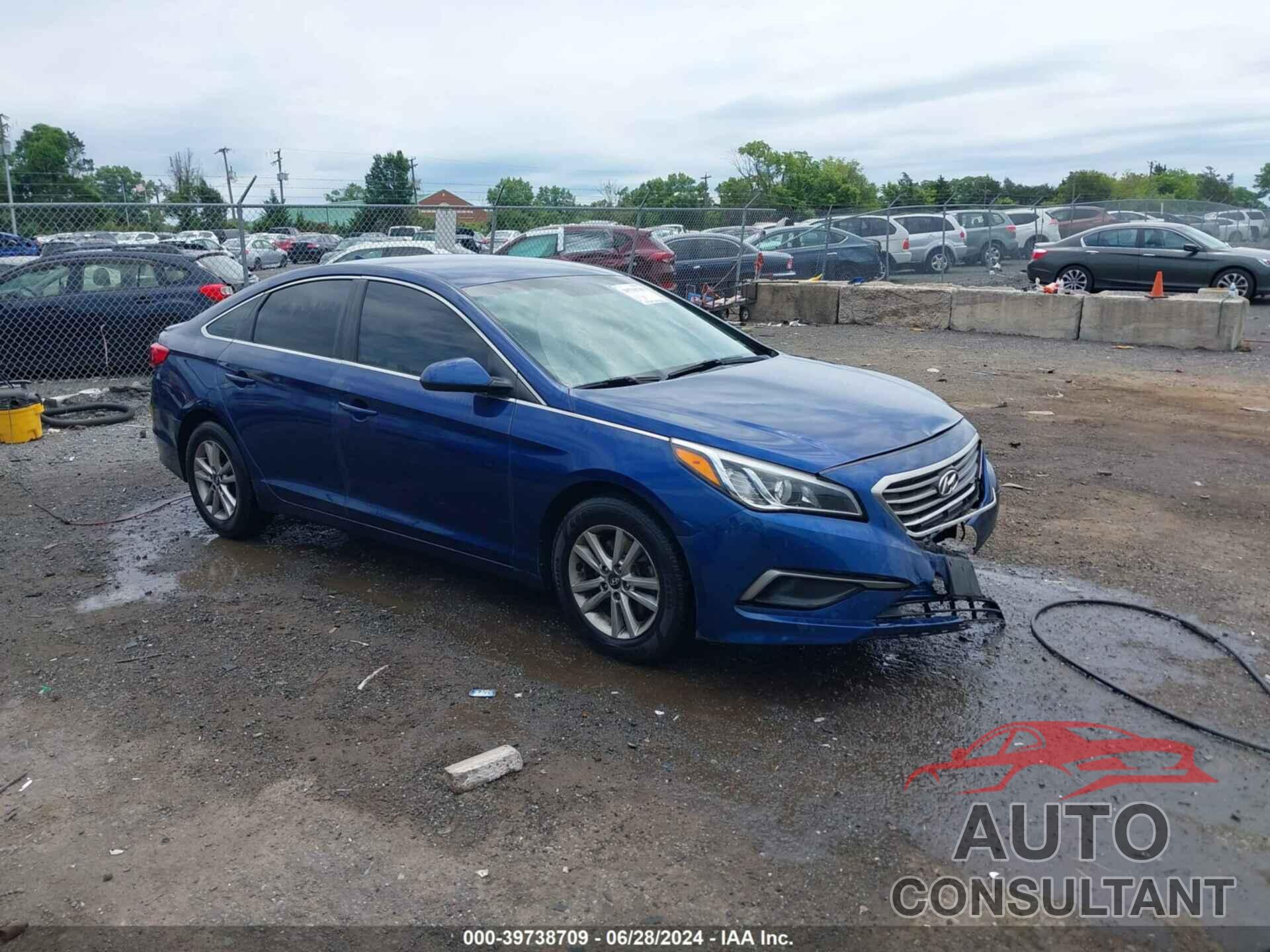 HYUNDAI SONATA 2017 - 5NPE24AF3HH534165