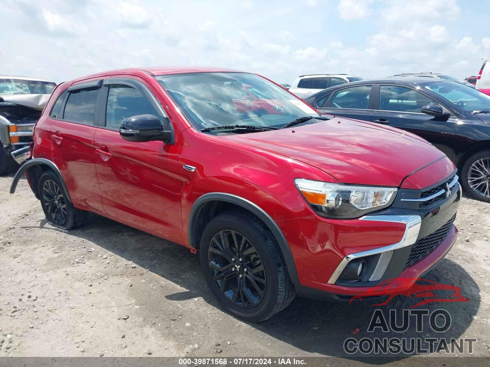 MITSUBISHI OUTLANDER SPORT 2019 - JA4AR3AU8KU024887