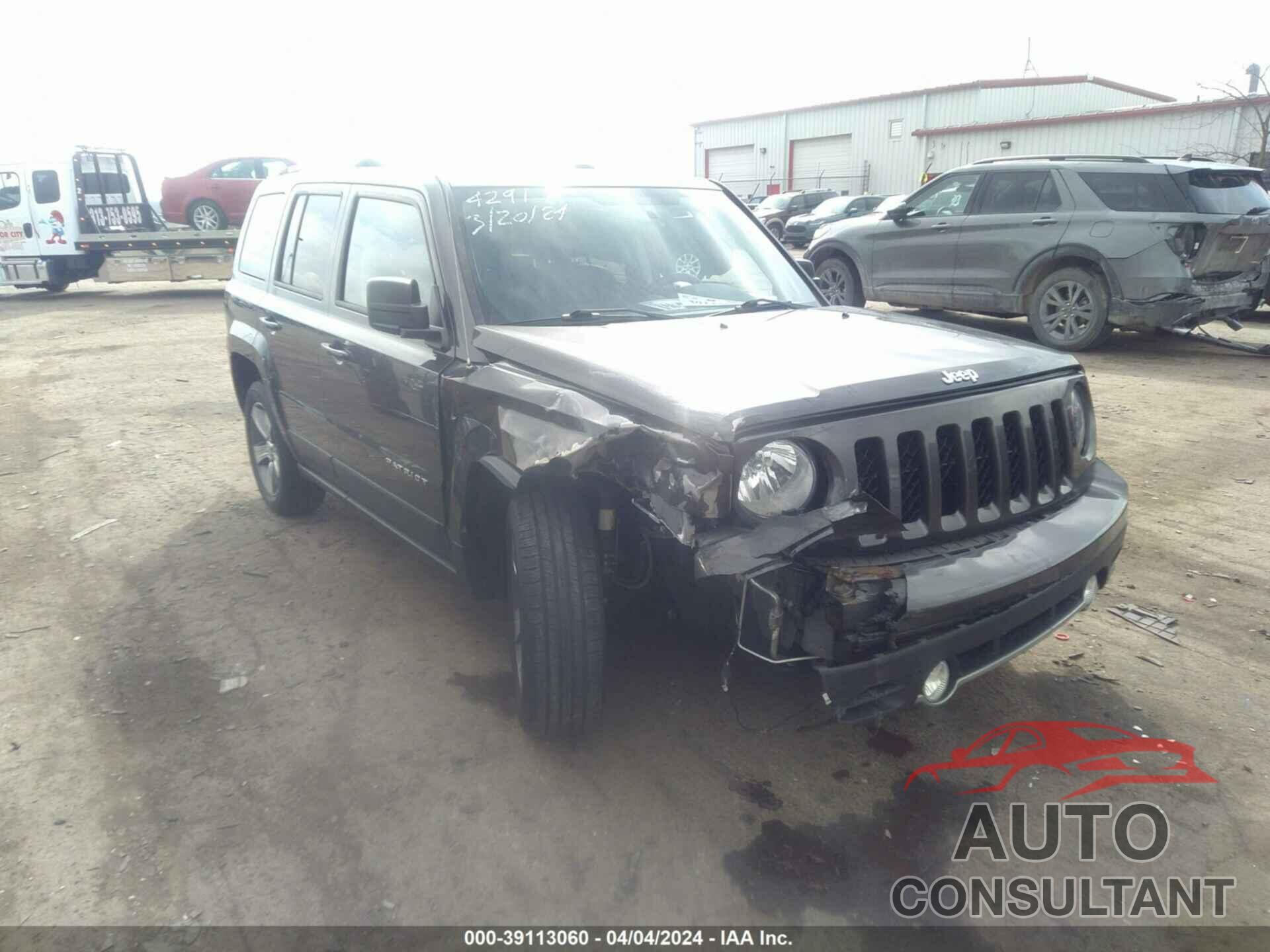 JEEP PATRIOT 2017 - 1C4NJPFA3HD134291