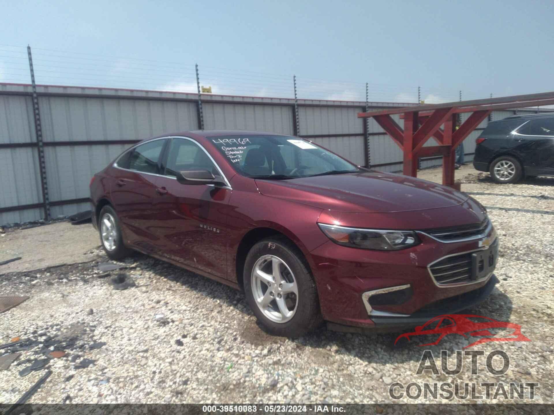 CHEVROLET MALIBU 2016 - 1G1ZB5STXGF149800