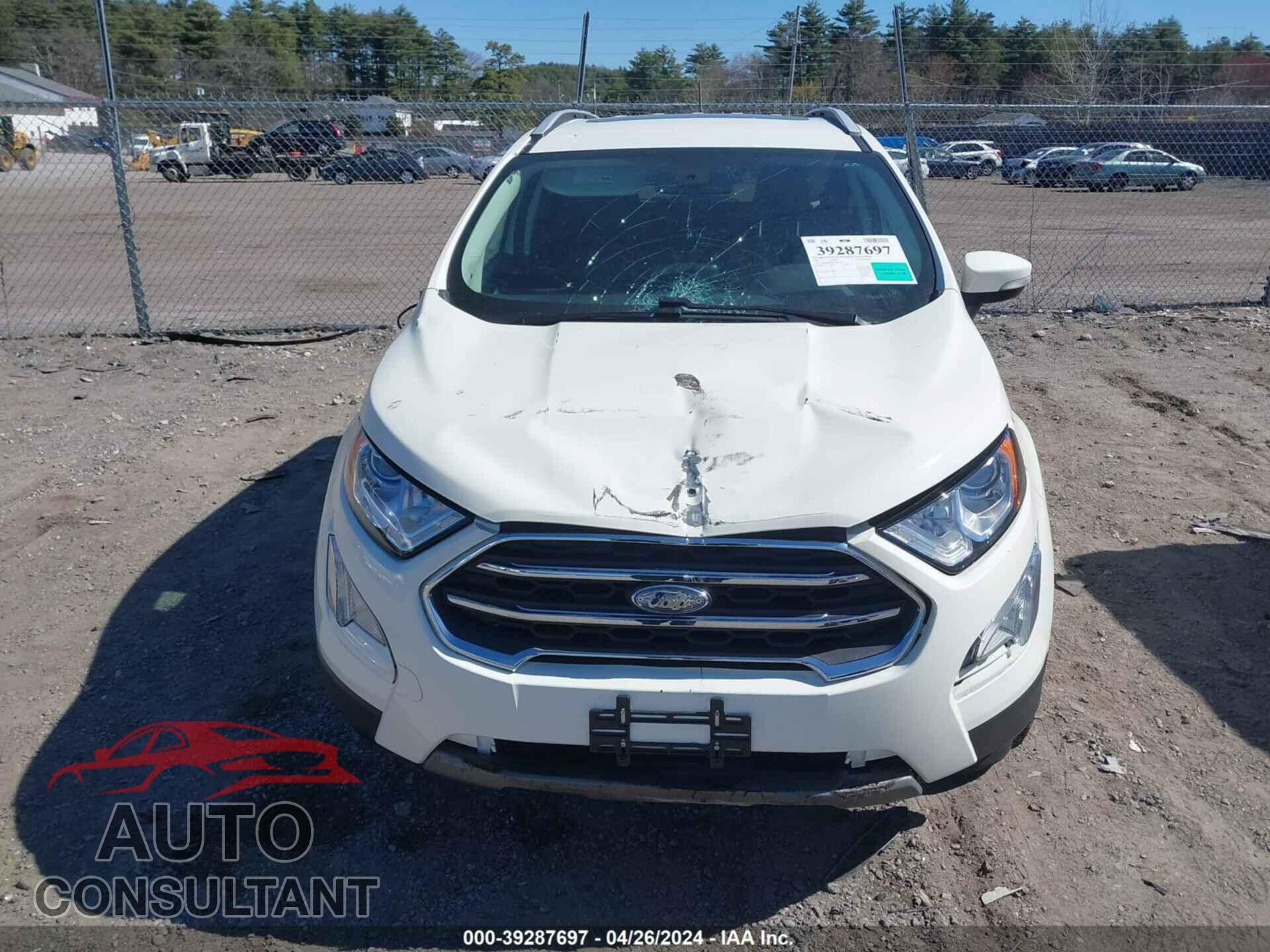 FORD ECOSPORT 2021 - MAJ6S3KL8MC402484