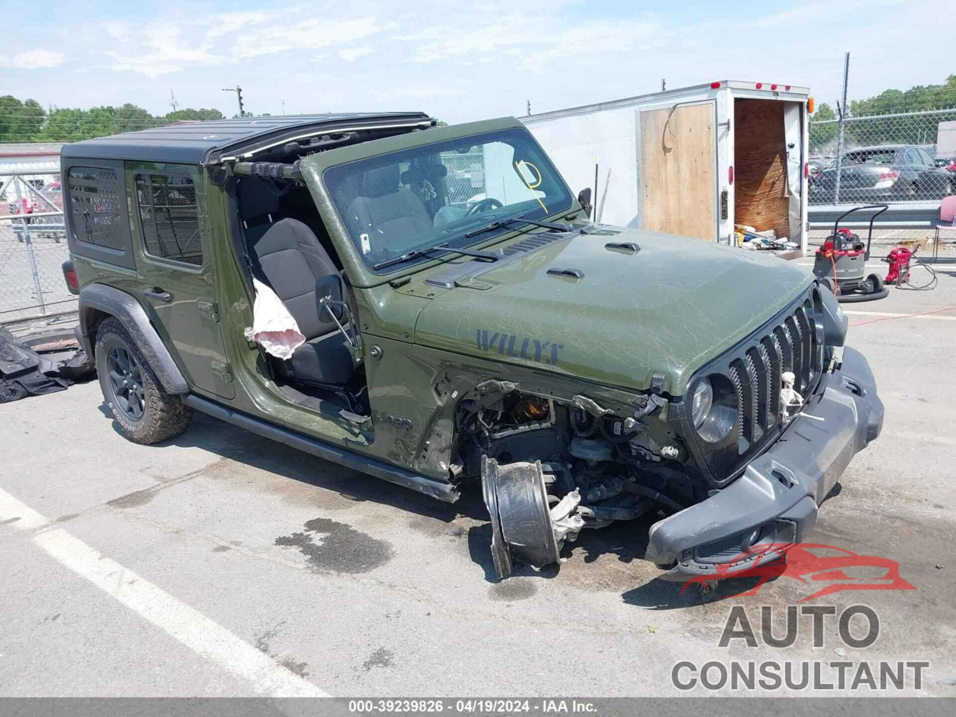 JEEP WRANGLER UNLIMITED 2021 - 1C4HJXDG6MW533344