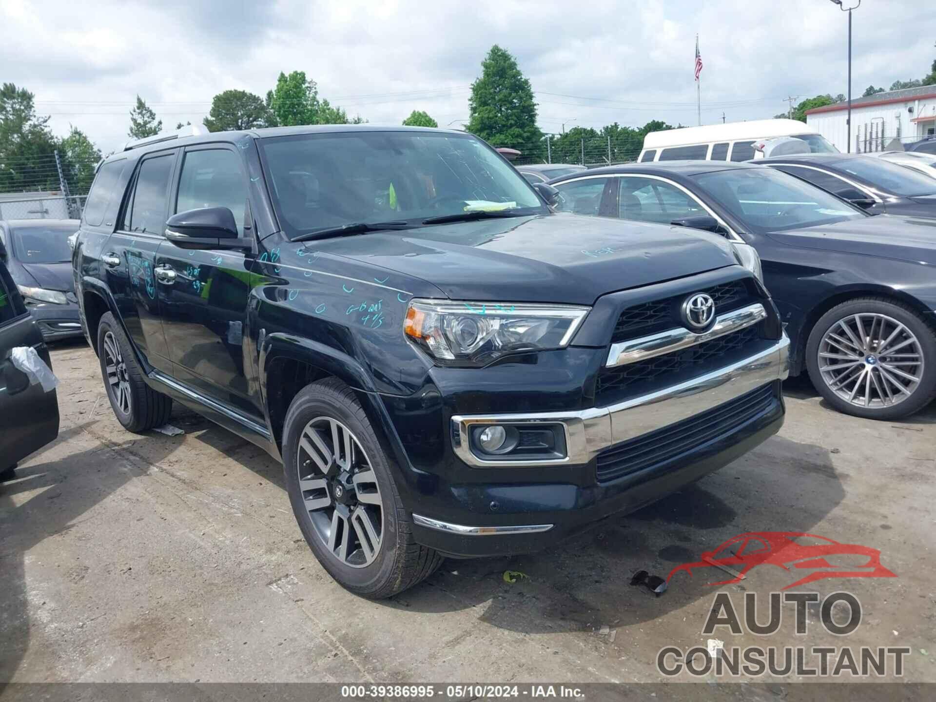 TOYOTA 4RUNNER 2018 - JTEZU5JR9J5169889