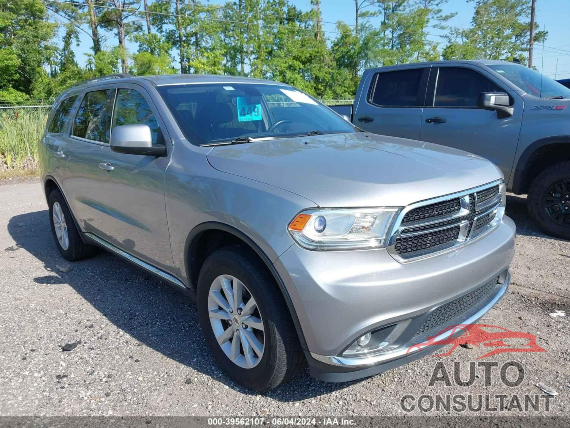 DODGE DURANGO 2020 - 1C4RDJAG4LC301709