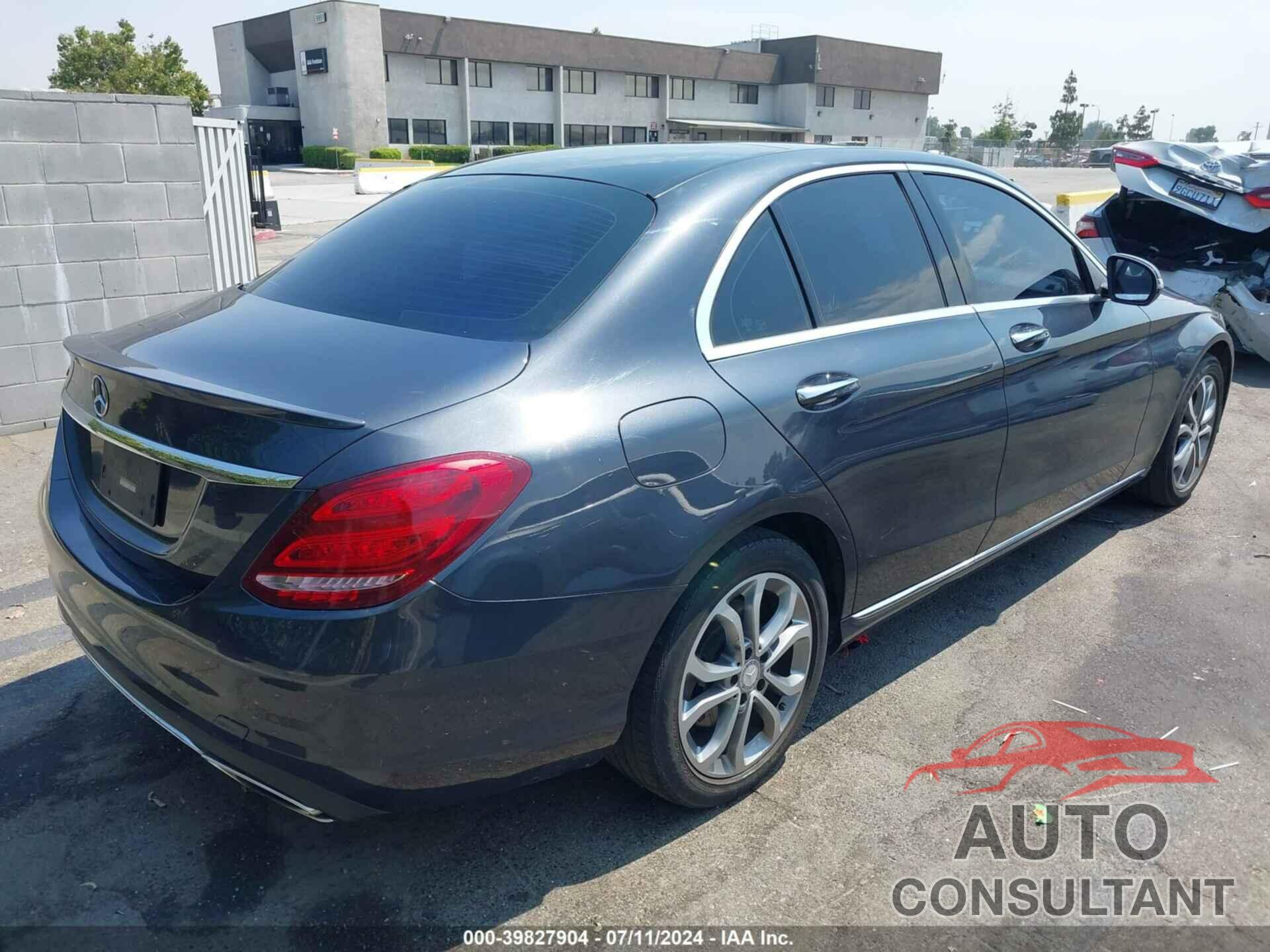 MERCEDES-BENZ C 300 2016 - 55SWF4JB8GU130537