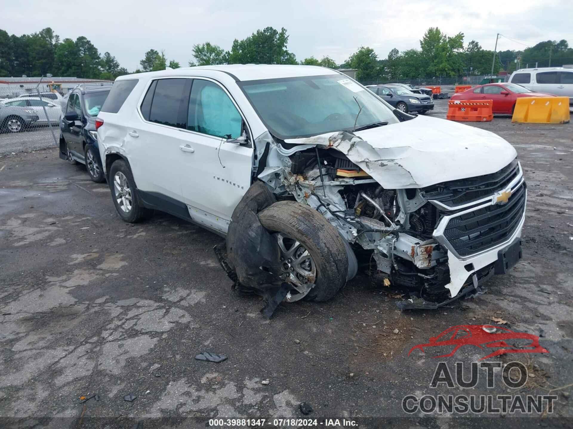 CHEVROLET TRAVERSE 2020 - 1GNERFKW9LJ298781