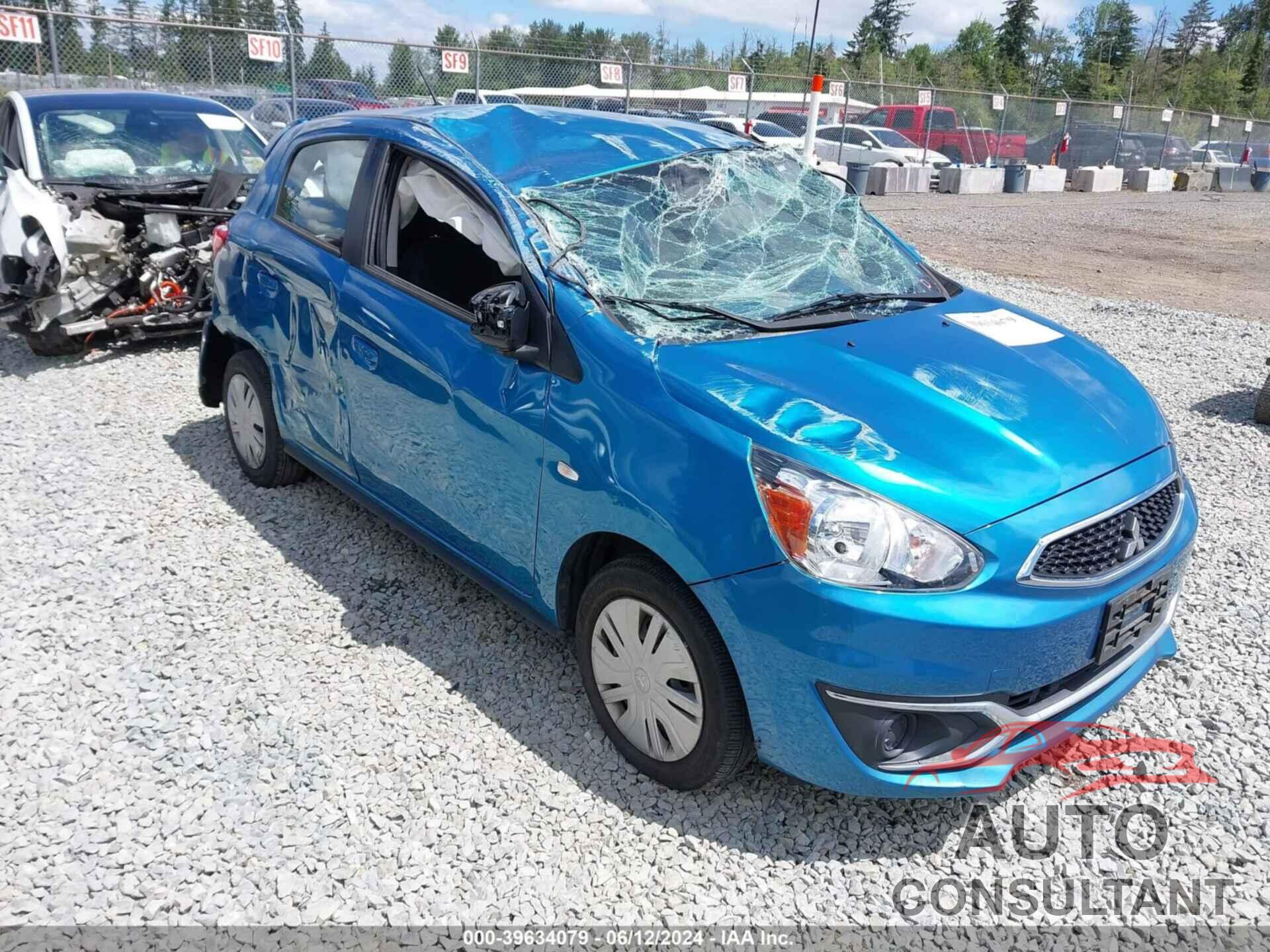 MITSUBISHI MIRAGE 2019 - ML32A3HJ9KH015060