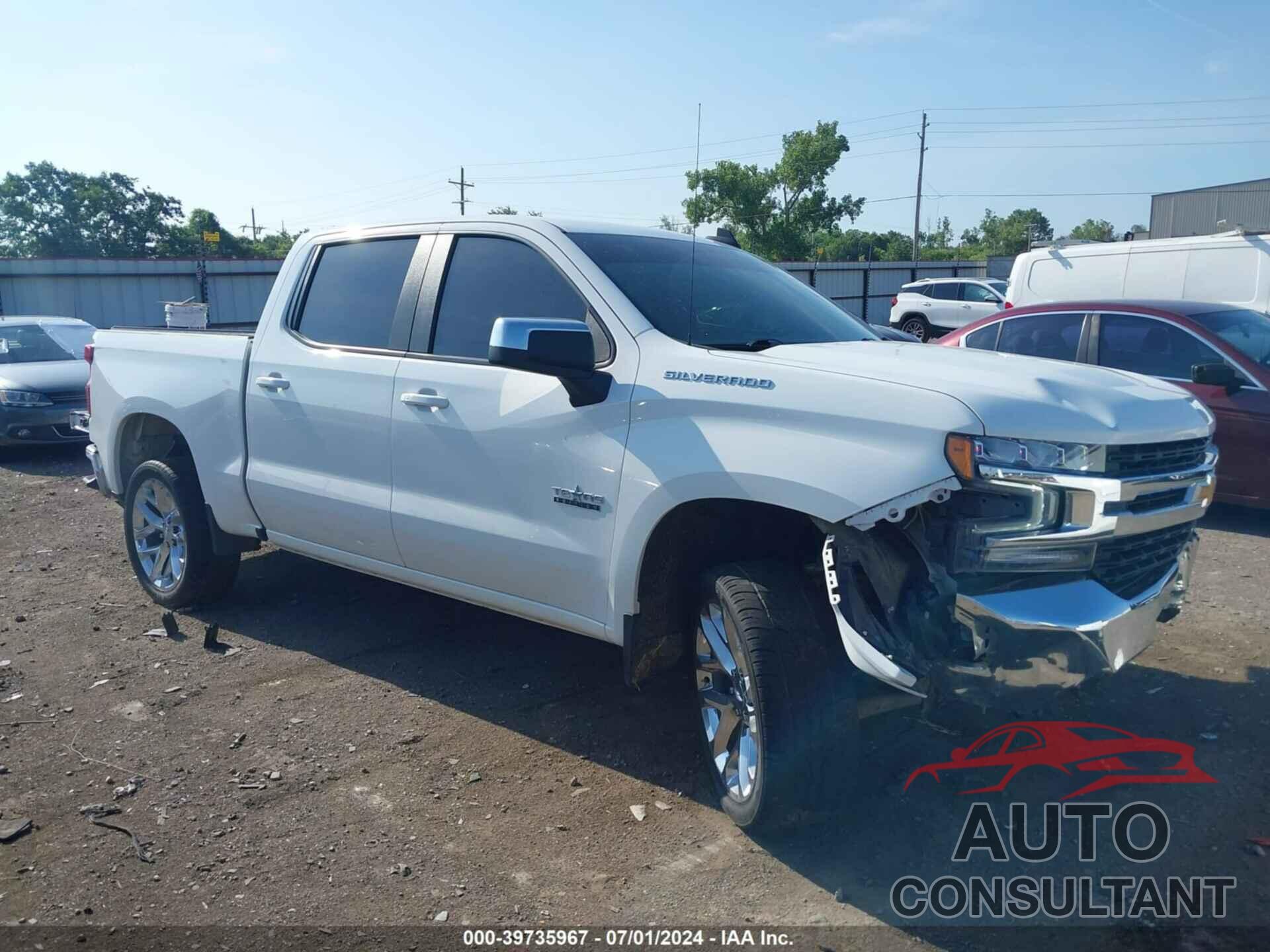 CHEVROLET SILVERADO 1500 LTD 2022 - 1GCPWCEK3NZ172213