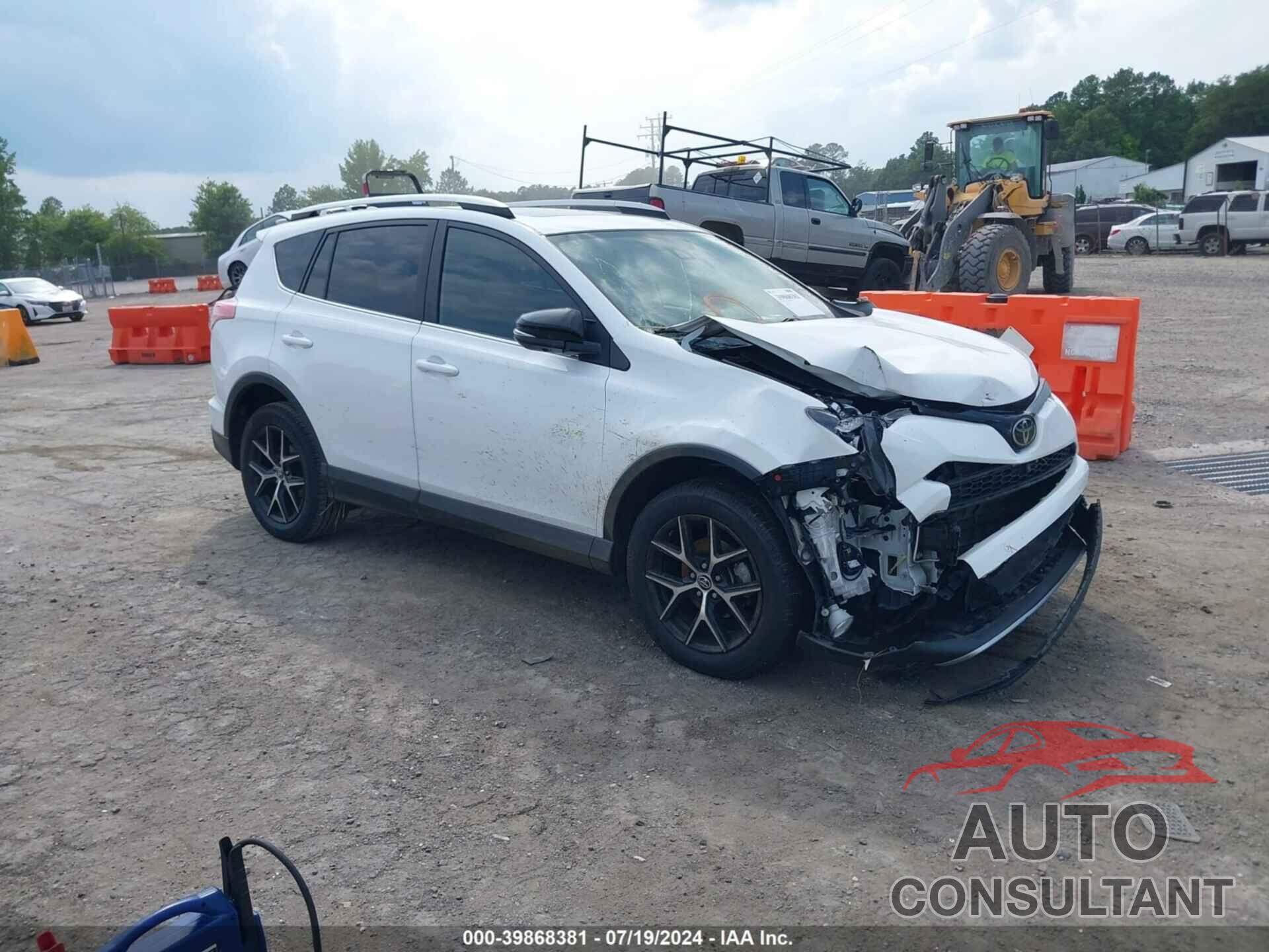 TOYOTA RAV4 2016 - 2T3NFREV8GW312165