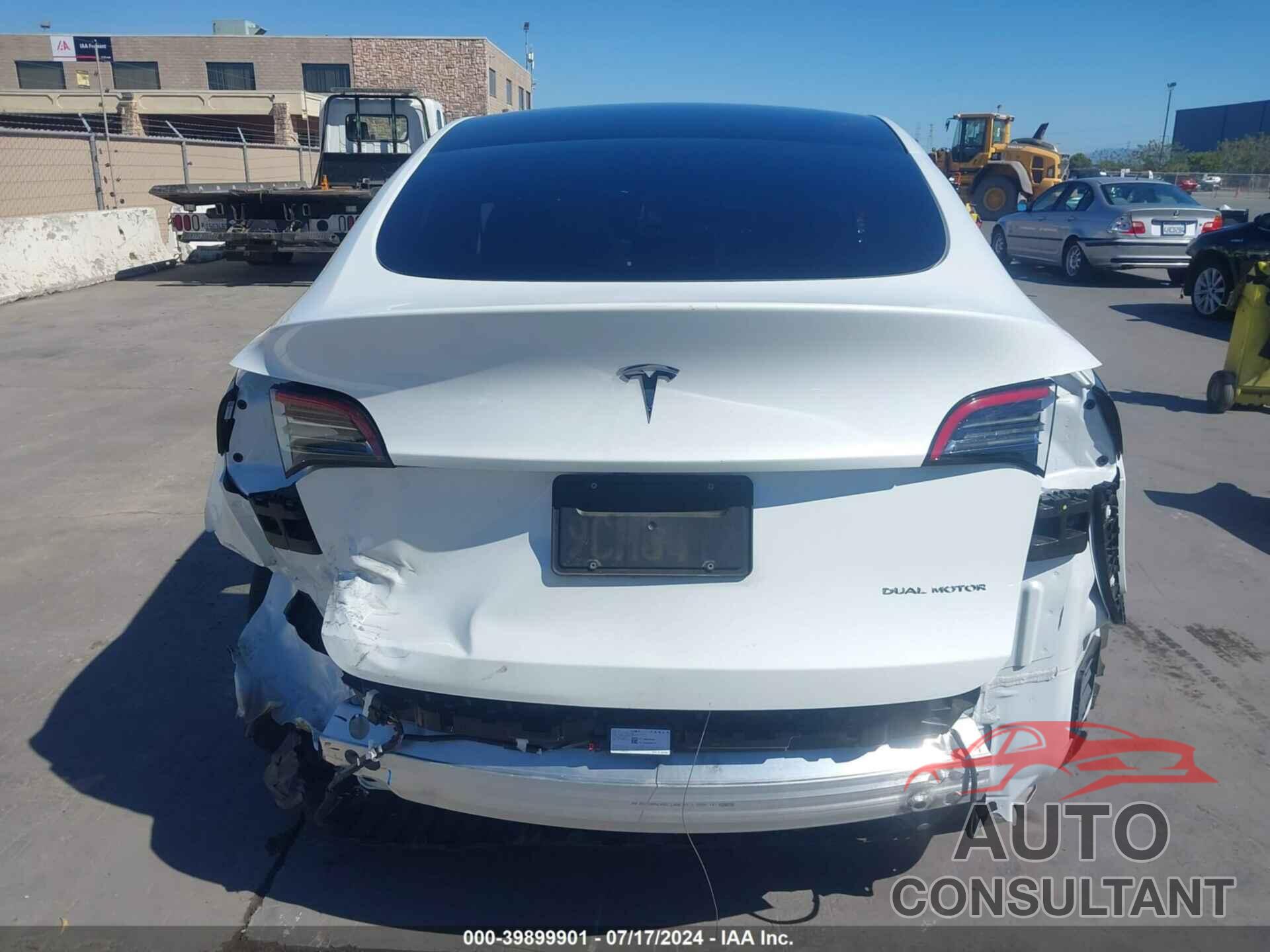 TESLA MODEL Y 2022 - 7SAYGDEE0NF515487