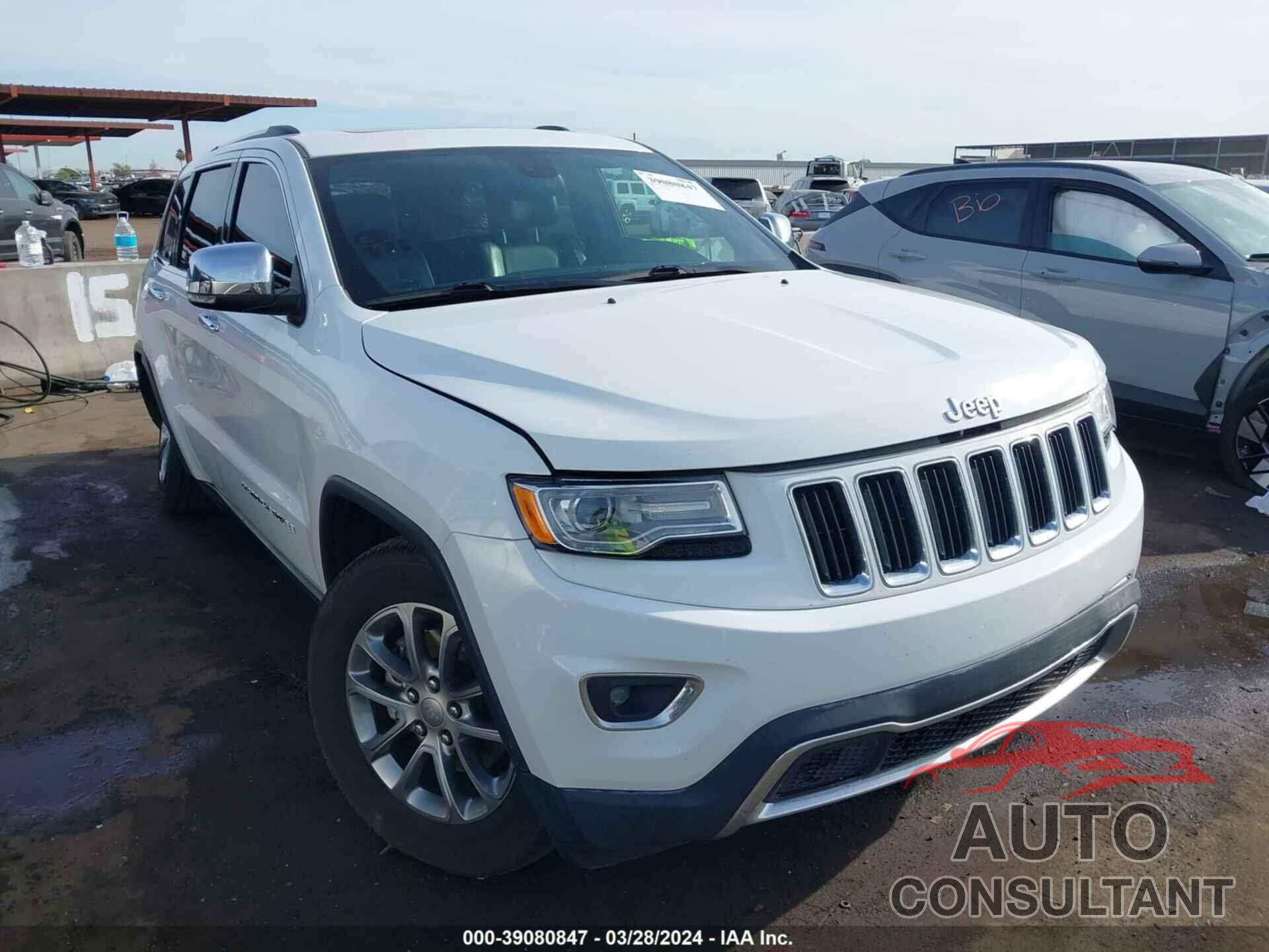 JEEP GRAND CHEROKEE 2016 - 1C4RJEBGXGC360848