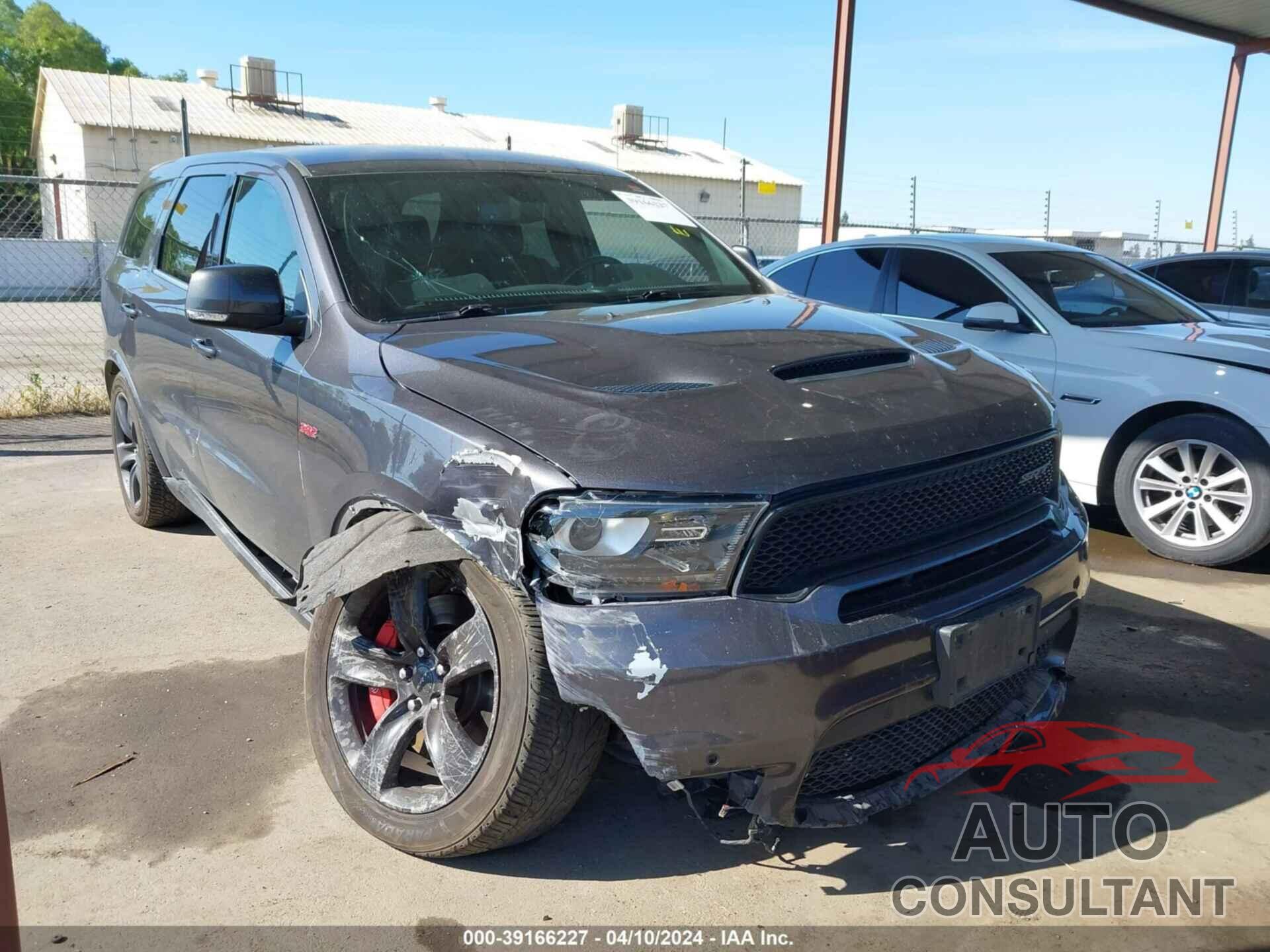 DODGE DURANGO 2018 - 1C4SDJGJ4JC456777