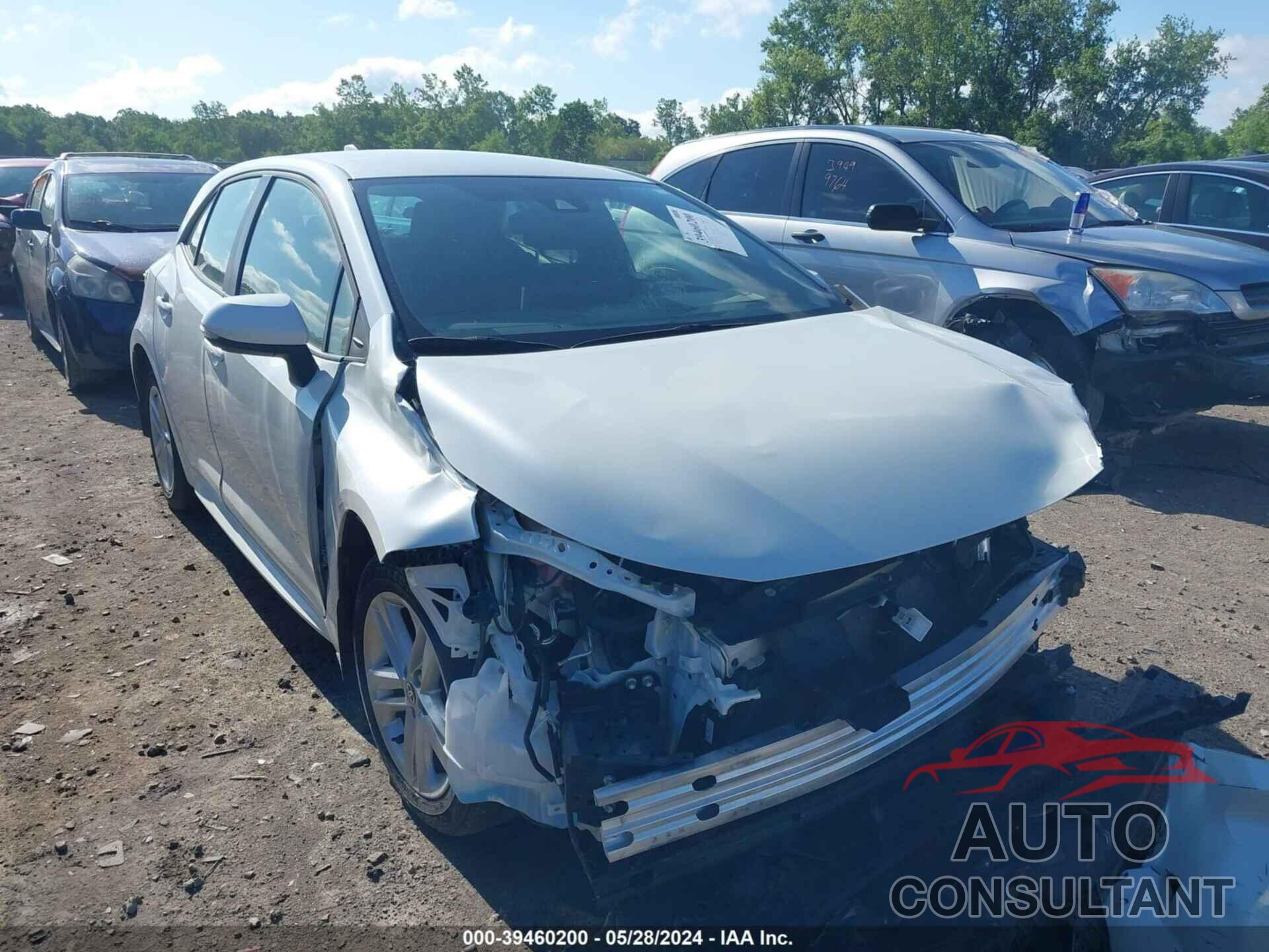 TOYOTA COROLLA 2020 - JTND4RBE3L3084560