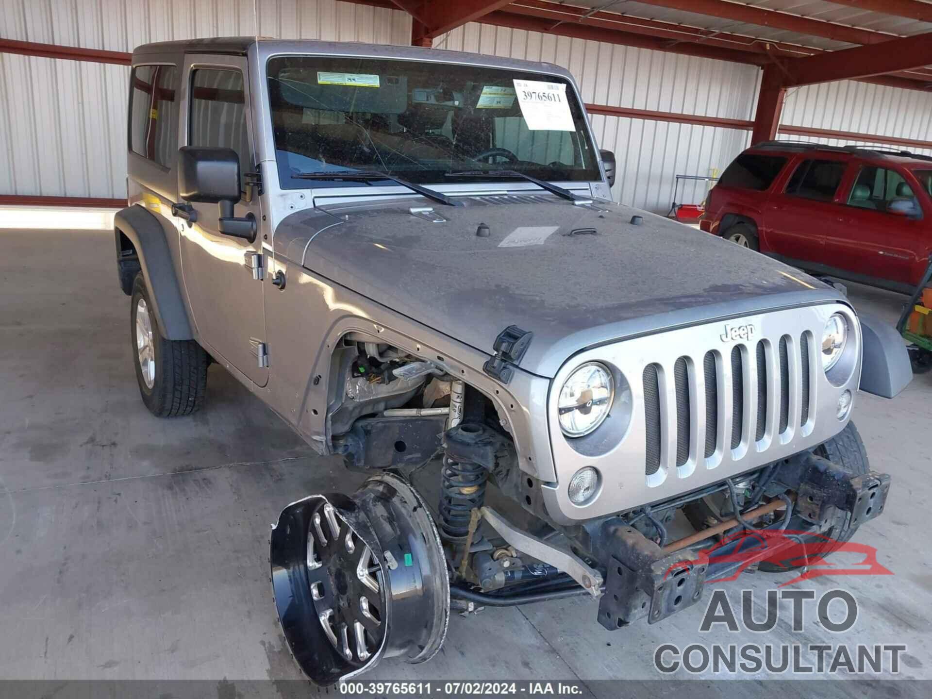 JEEP WRANGLER 2016 - 1C4AJWAG7GL305309