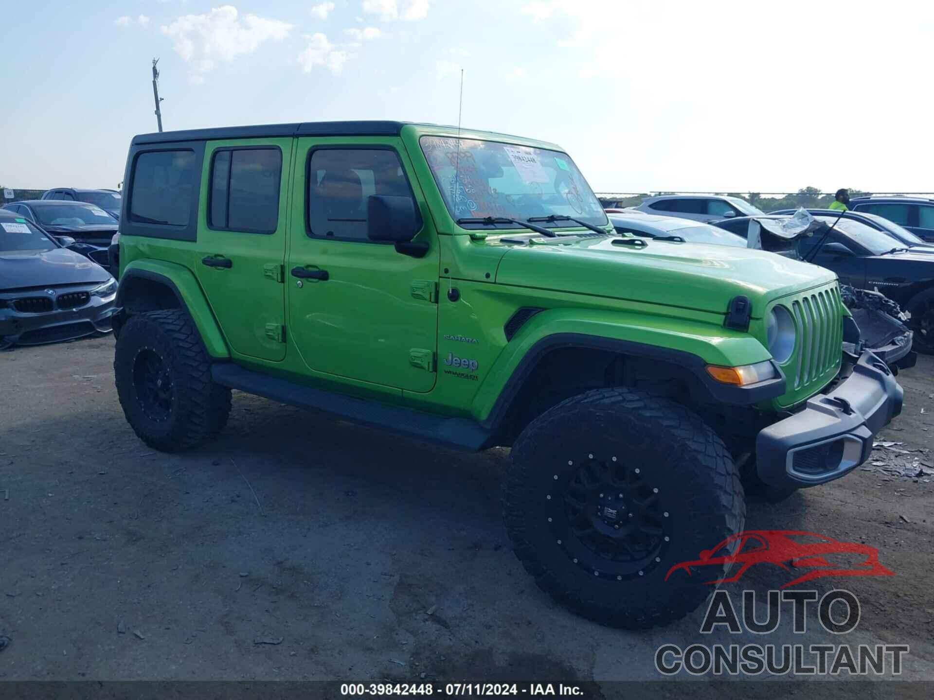 JEEP WRANGLER UNLIMITED 2018 - 1C4HJXEN3JW287748