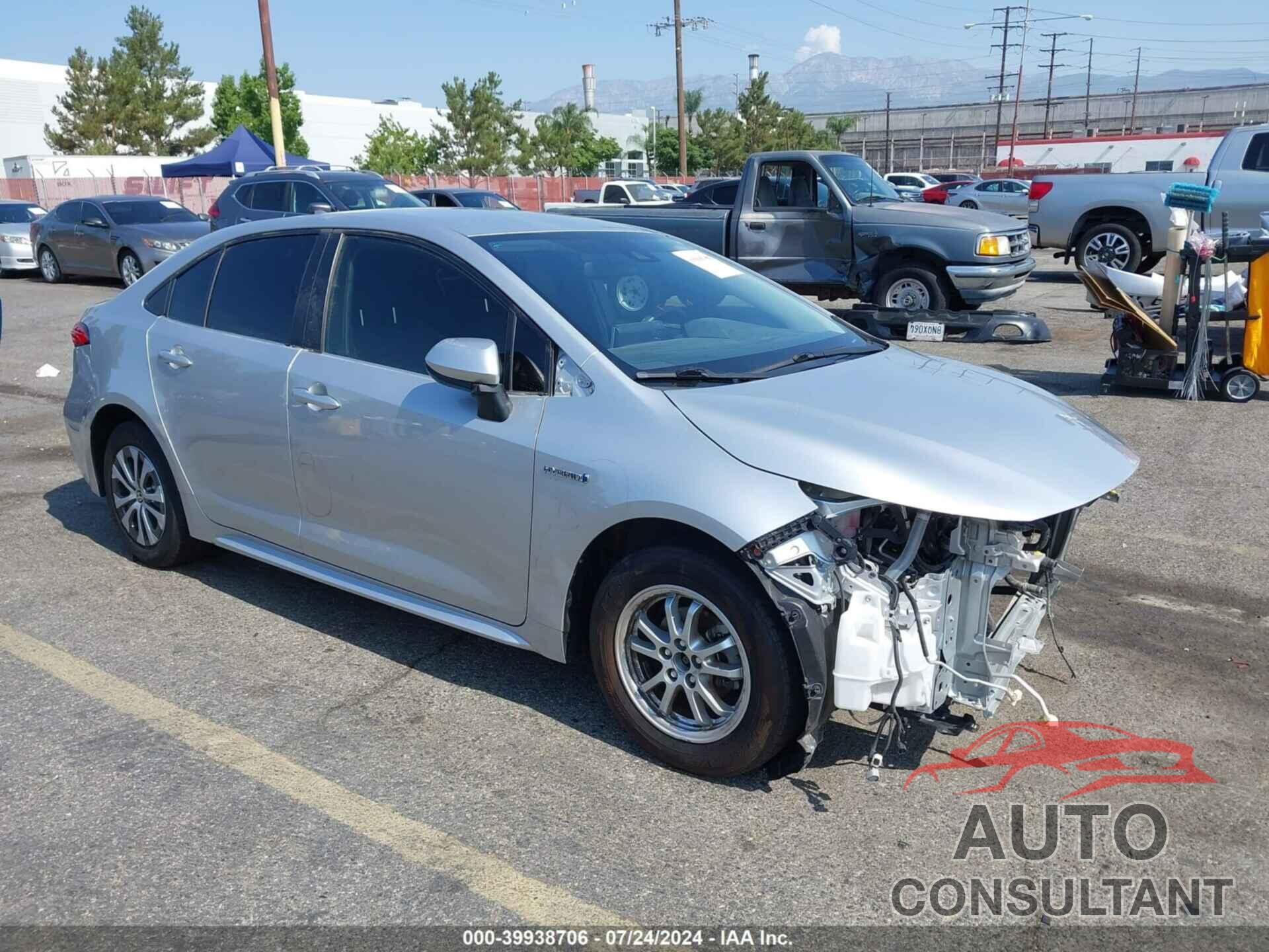 TOYOTA COROLLA 2020 - JTDEBRBE9LJ006200