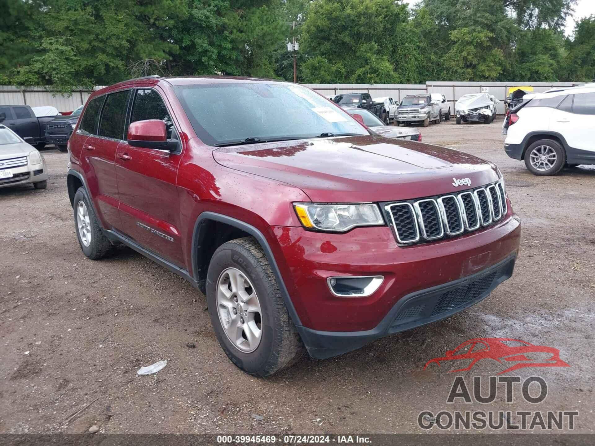 JEEP GRAND CHEROKEE 2017 - 1C4RJFAG4HC687125