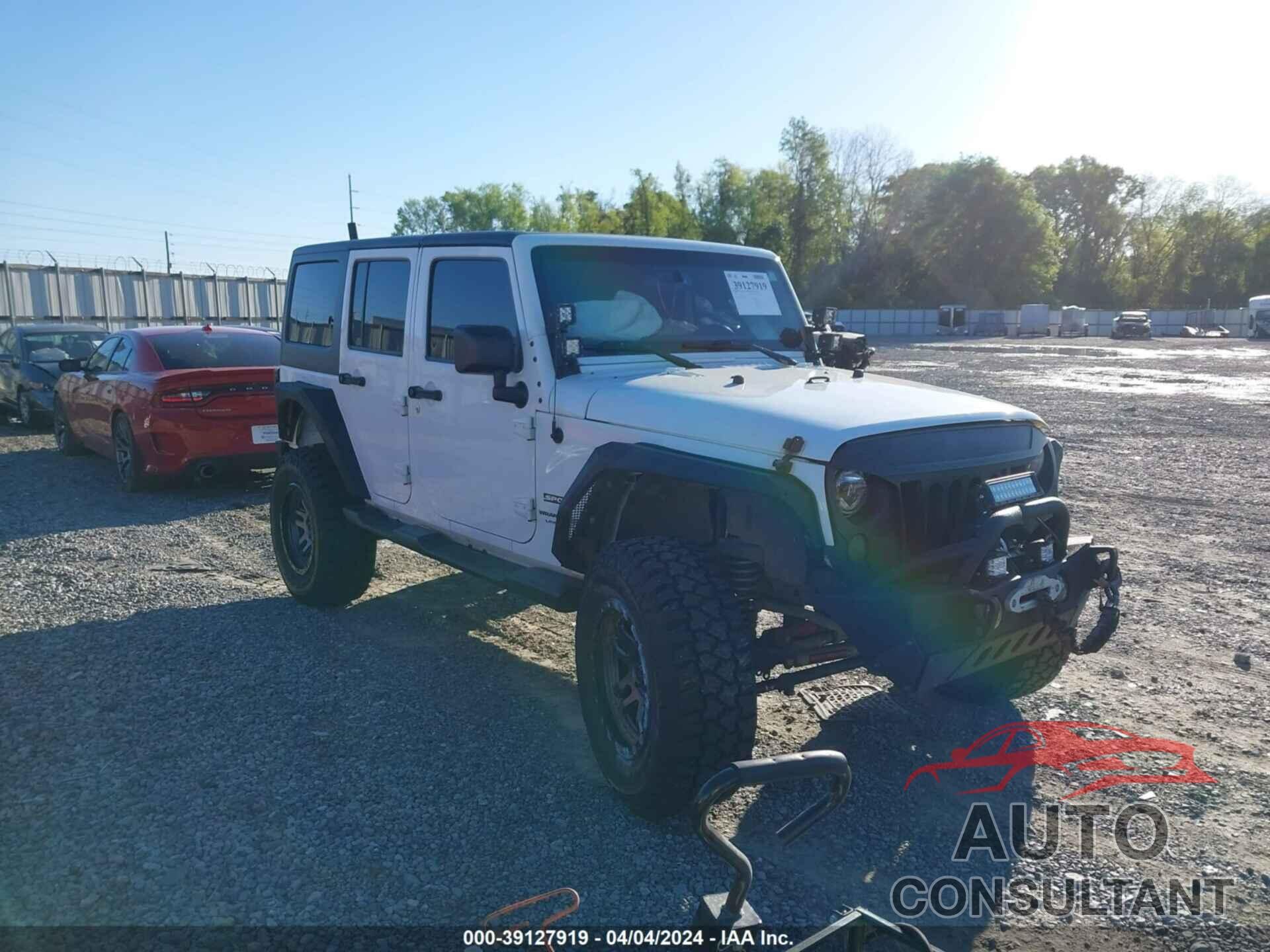 JEEP WRANGLER UNLIMITED 2018 - 1C4HJWDG7JL920265