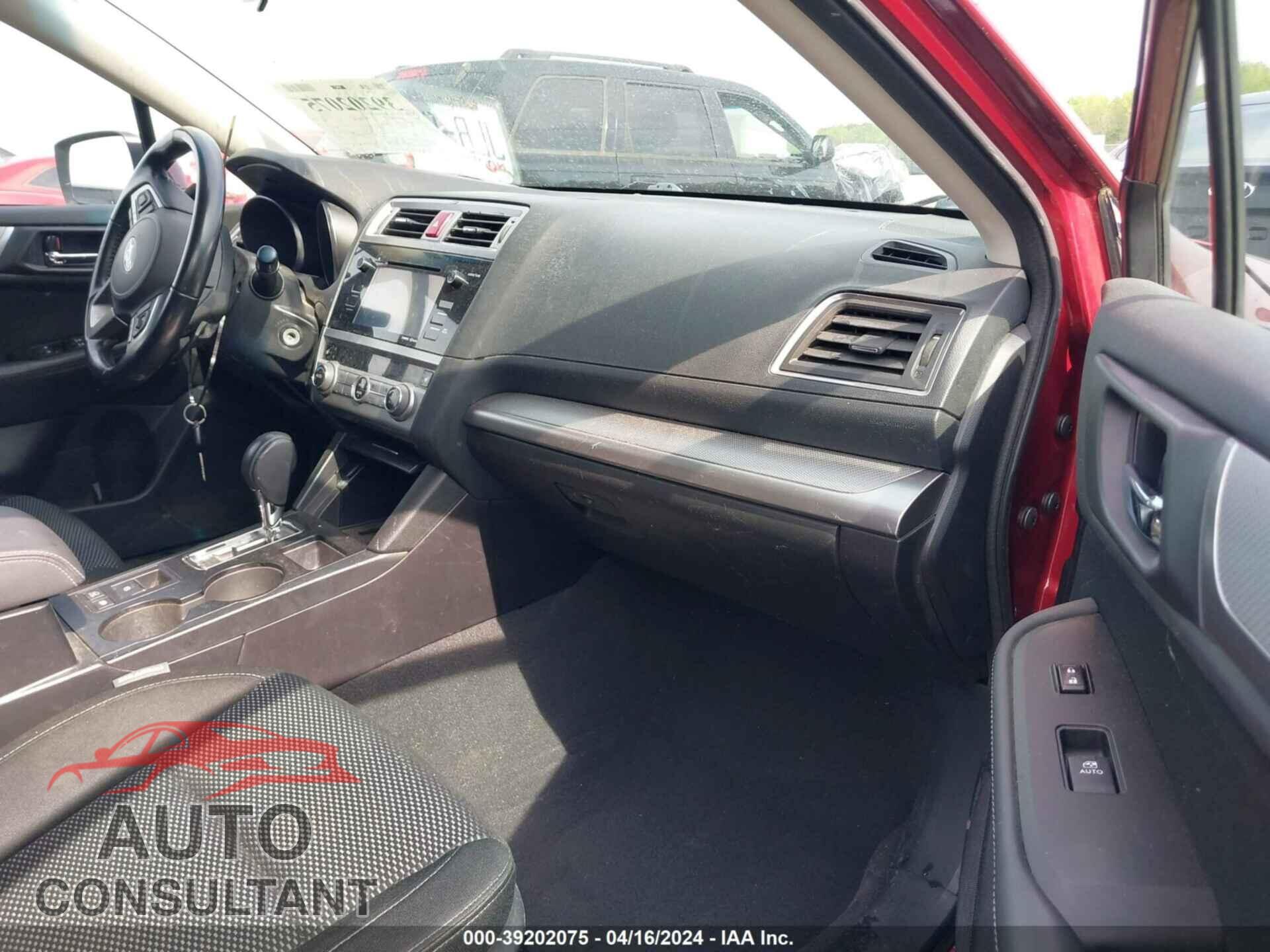 SUBARU OUTBACK 2016 - 4S4BSBFC2G3293355